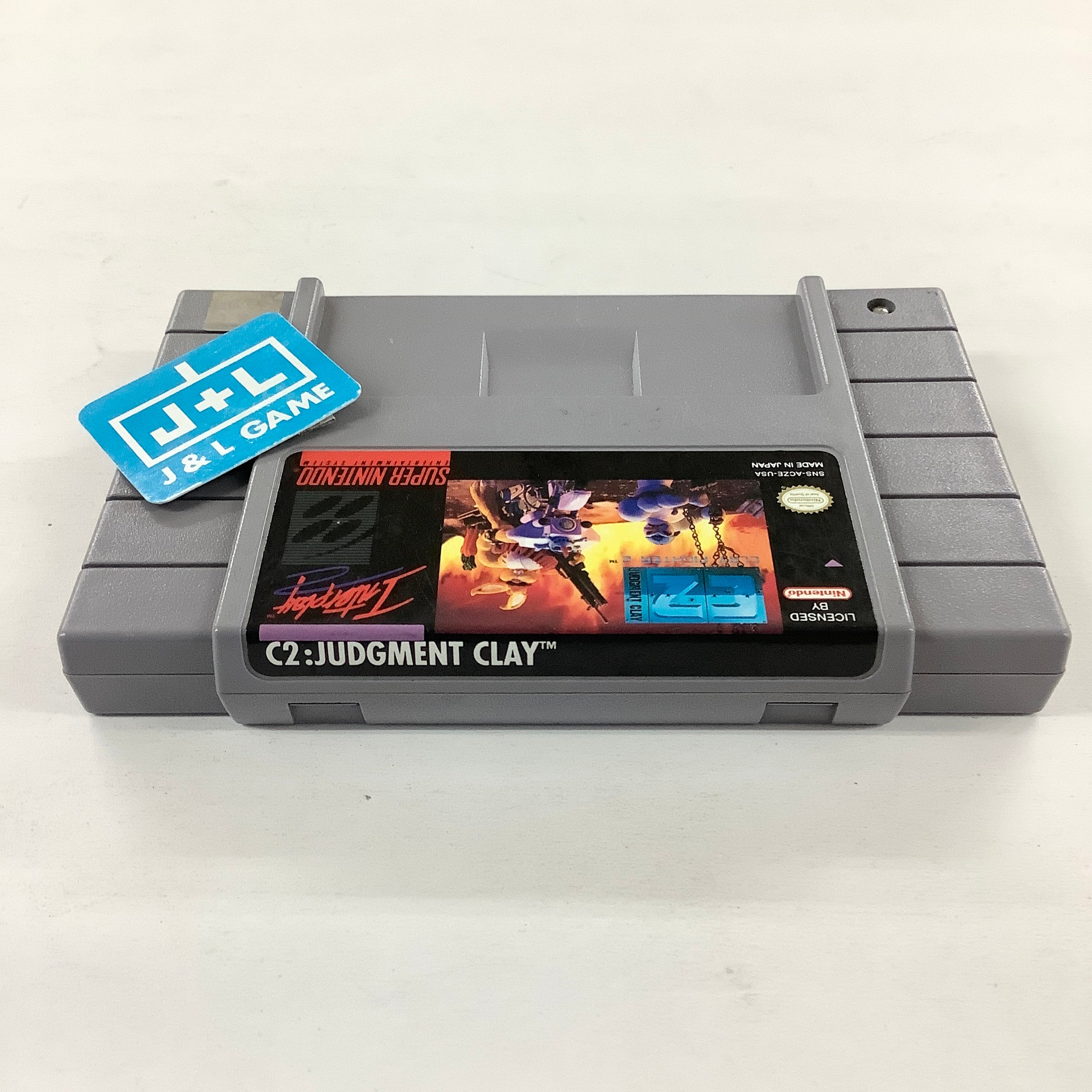 C2 - Clay Fighter 2: Judgment Clay - (SNES) Super Nintendo [Pre-Owned] Video Games Interplay   