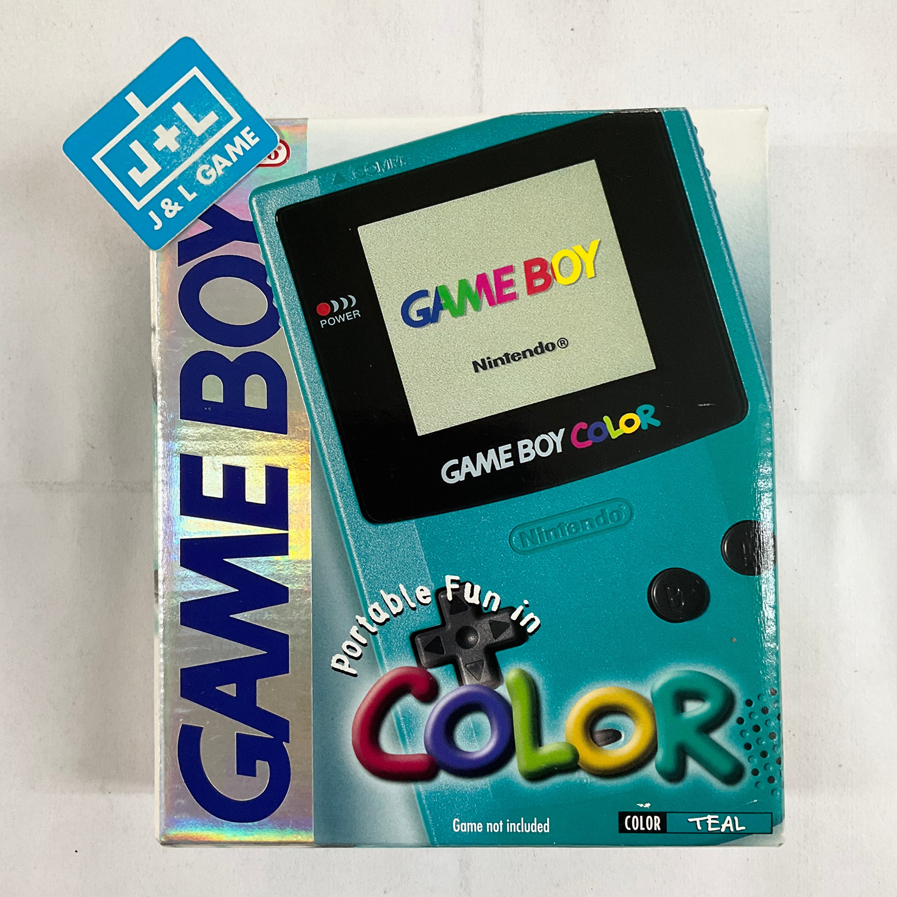 Nintendo Game Boy Color Console (Teal) - (GBC) Game Boy Color [Pre-Owned] Consoles Nintendo   