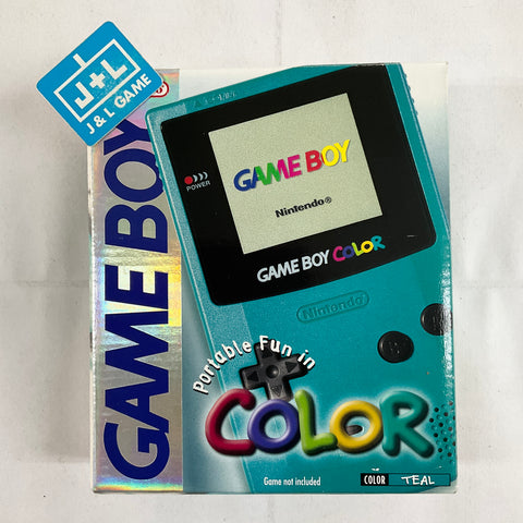Nintendo Game Boy Color Console (Teal) - (GBC) Game Boy Color [Pre-Owned] Consoles Nintendo   