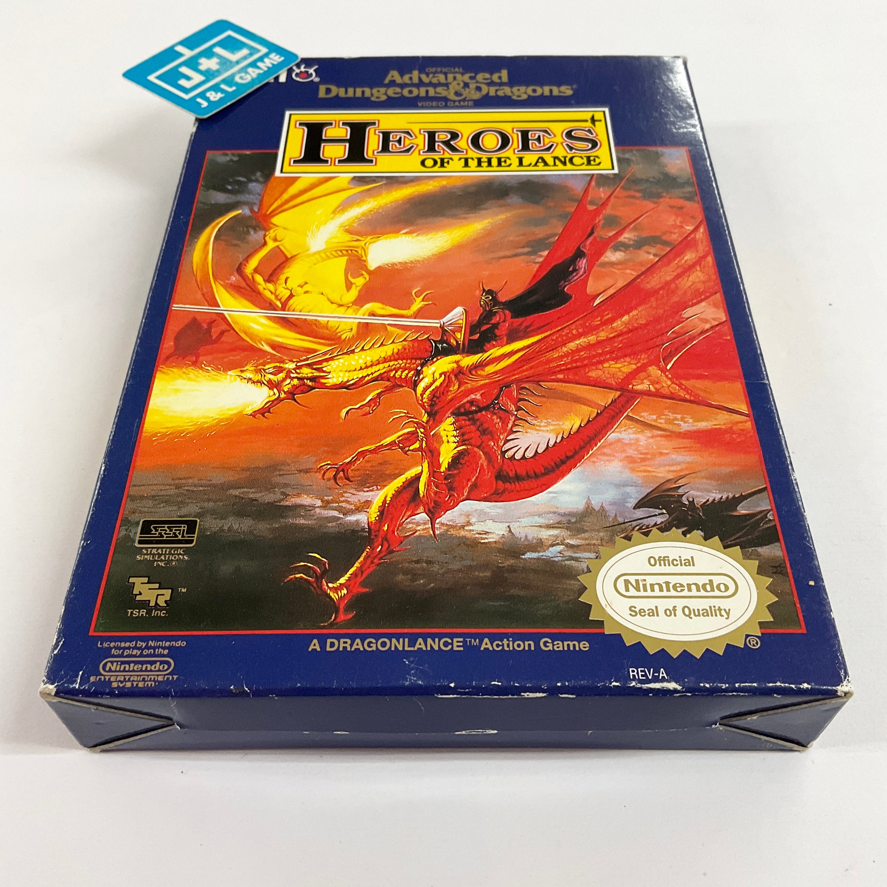 Advanced Dungeons & Dragons: Heroes of the Lance - (NES) Nintendo Entertainment System  [Pre-Owned] Video Games FCI, Inc.   