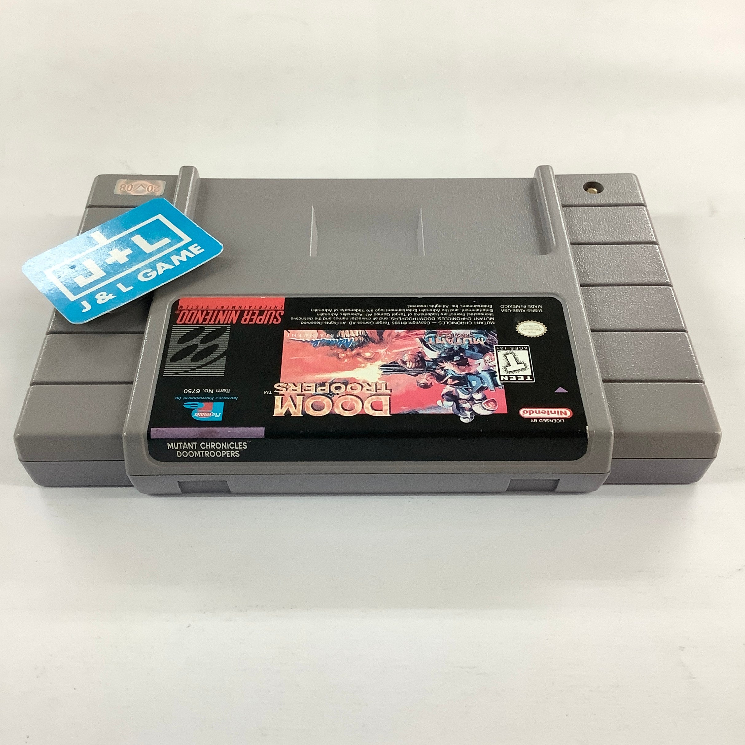 Doom Troopers - (SNES) Super Nintendo [Pre-Owned] Video Games Playmates   