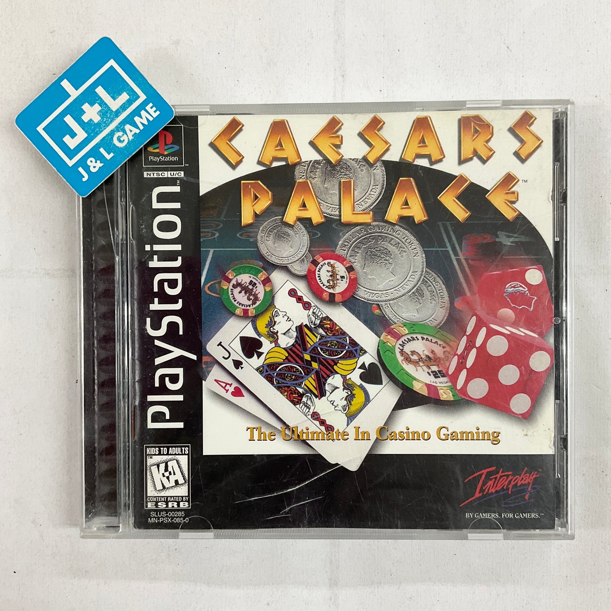 Caesars Palace - (PS1) Playstation [Pre-Owned] Video Games Interplay   