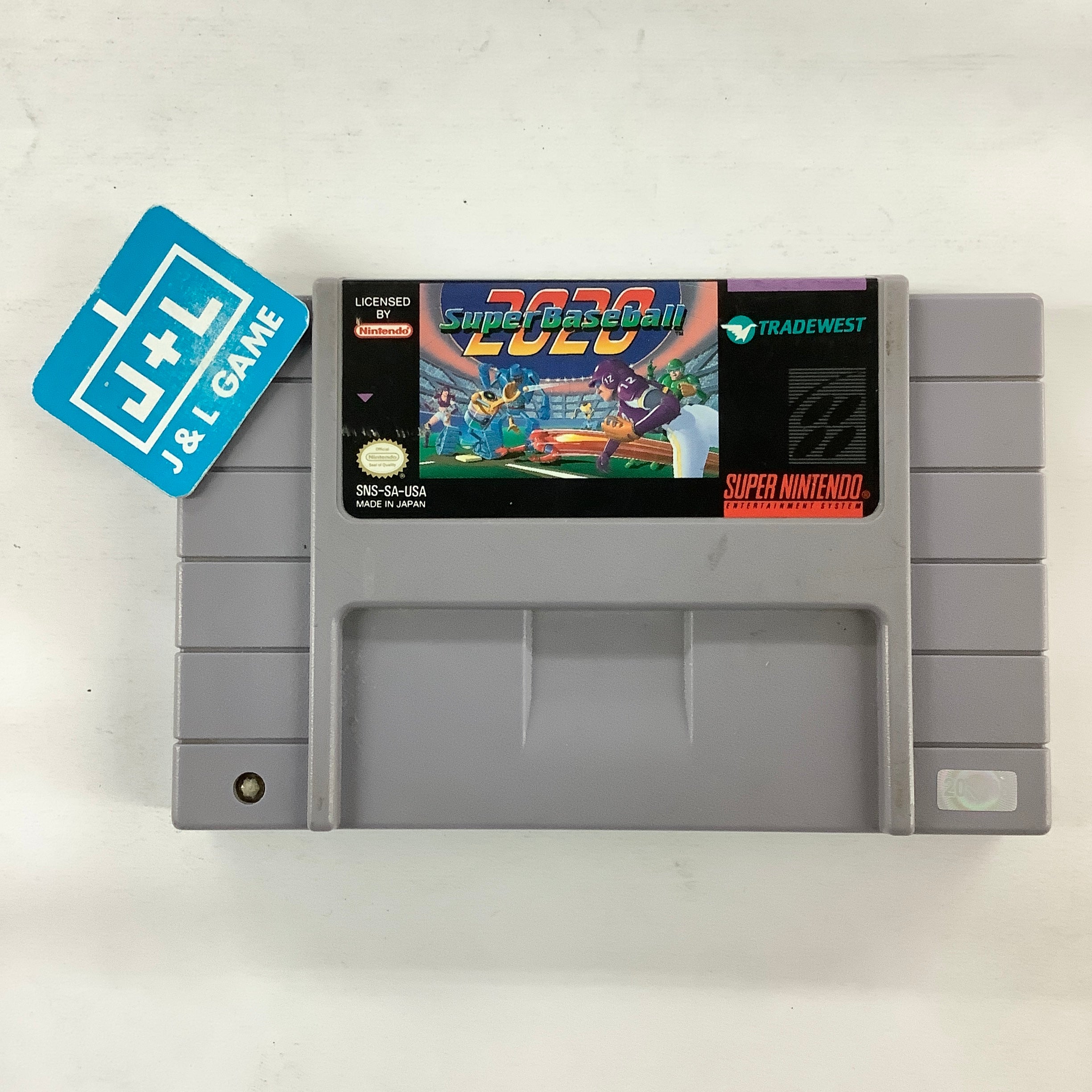 Super Baseball 2020 - (SNES) Super Nintendo [Pre-Owned] Video Games Tradewest   