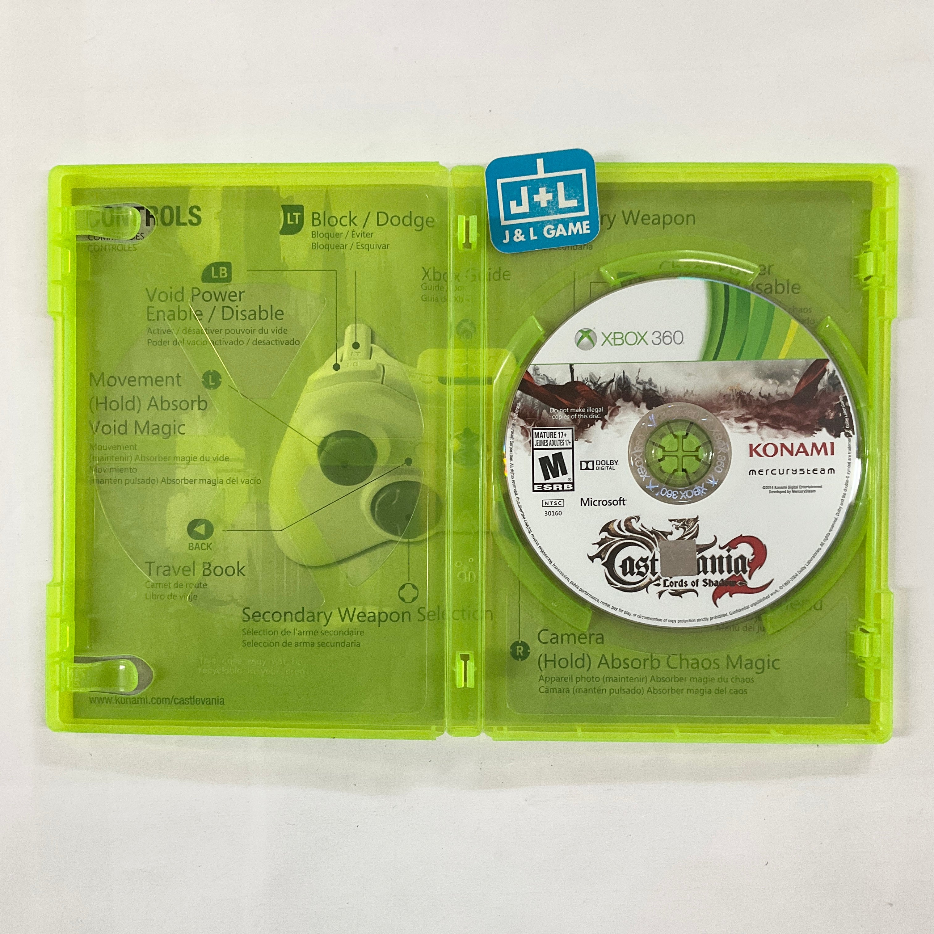 Castlevania: Lords of Shadow 2 - Xbox 360 [Pre-Owned] | J&L Game