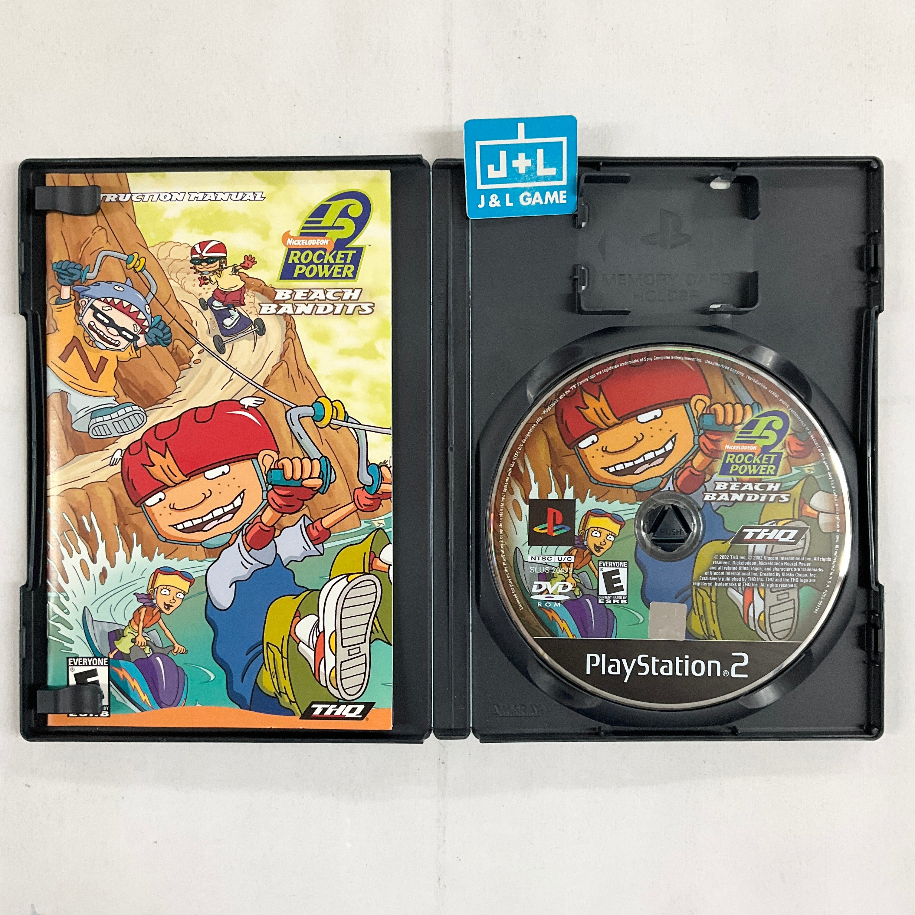 Rocket Power: Beach Bandits - (PS2) PlayStation 2 [Pre-Owned] Video Games THQ   