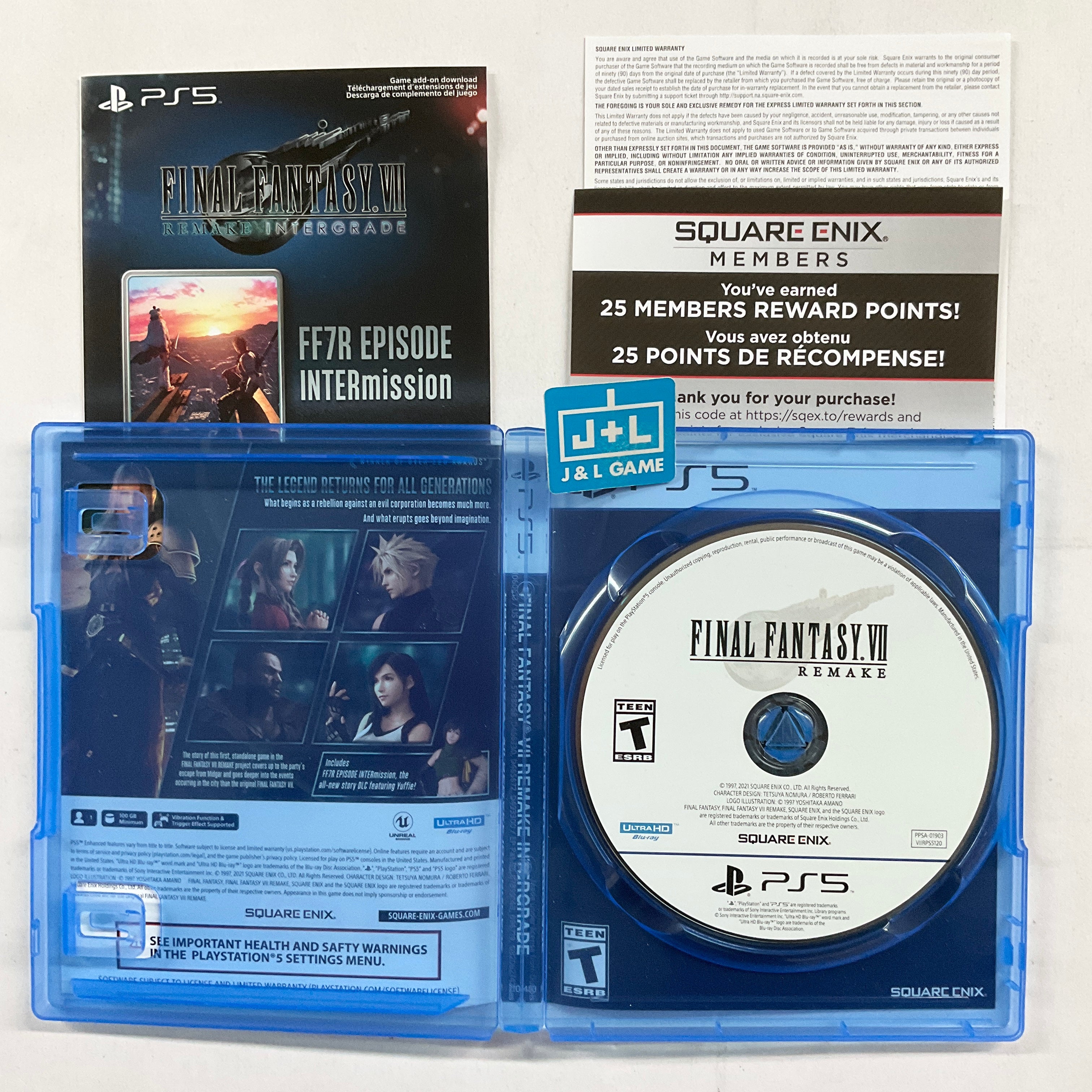 Final Fantasy VII Remake Intergrade - (PS5) PlayStation 5