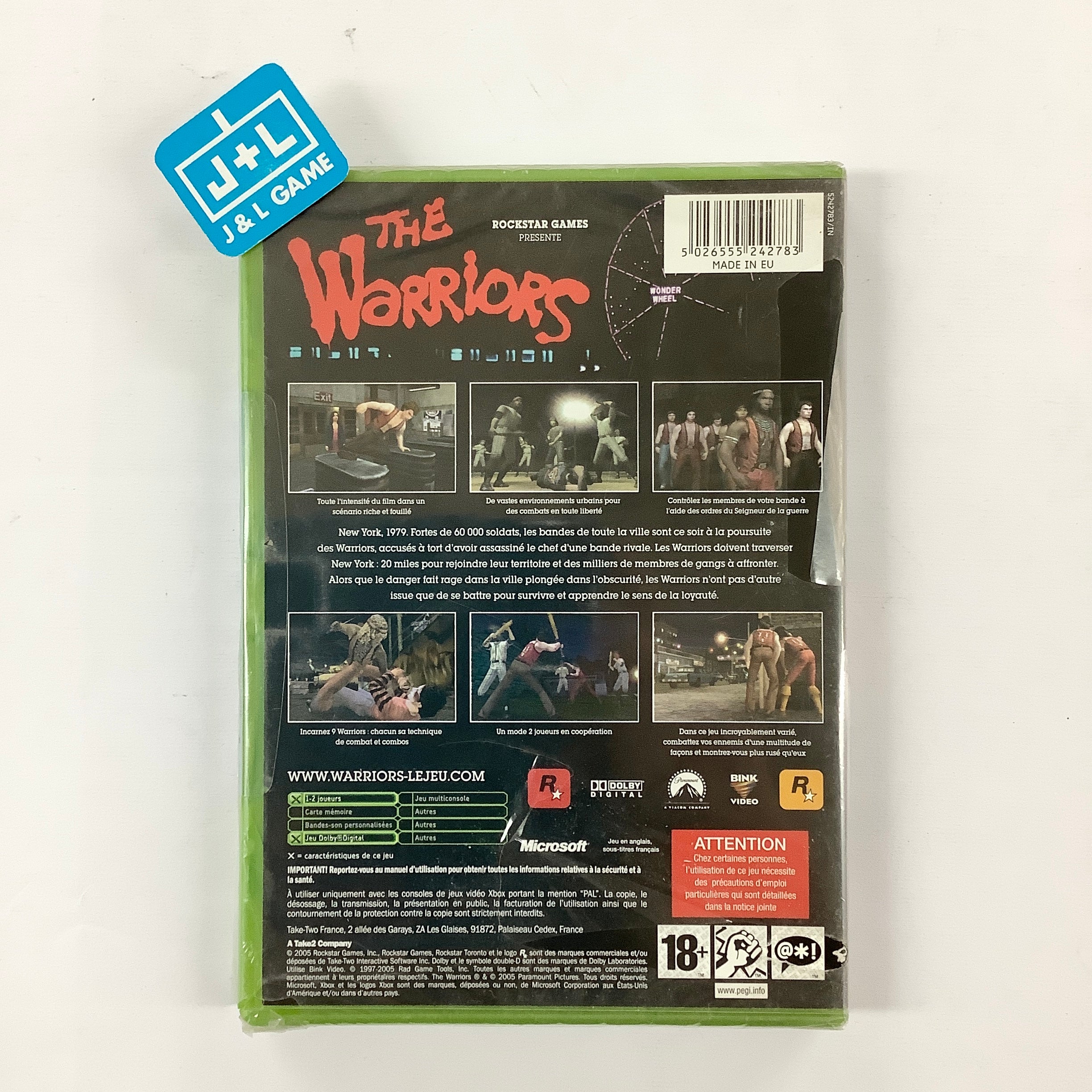 The Warriors - (XB) Xbox (European Import) Video Games Rockstar Games   