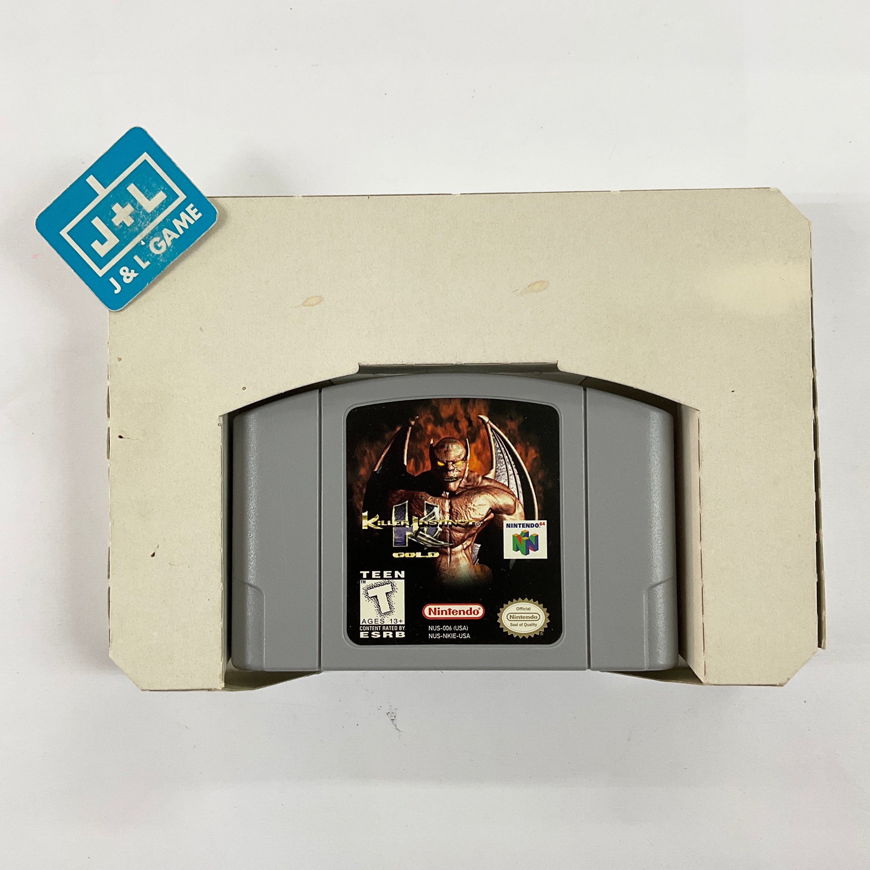 Killer Instinct Gold - (N64) Nintendo 64 [Pre-Owned] Video Games Nintendo   