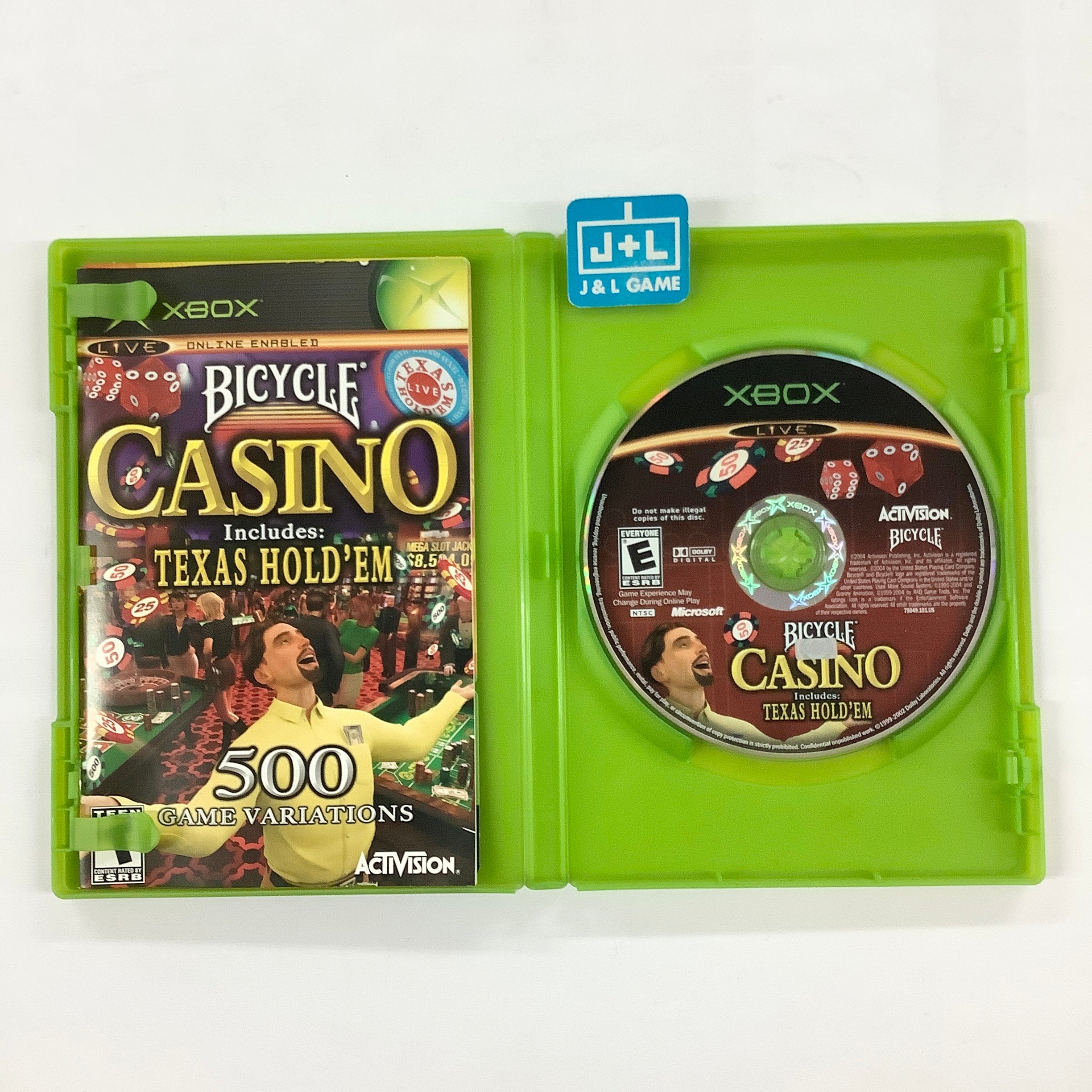 Bicycle Casino - (XB) Xbox [Pre-Owned] Video Games Activision Value   