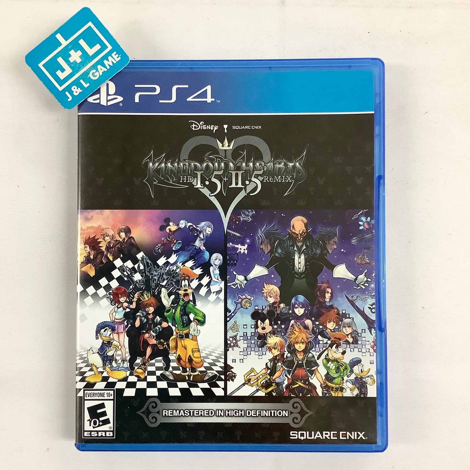Kingdom Hearts HD 1.5 + 2.5 Remix - PS4 - Version Promo Presse - Très Bon État