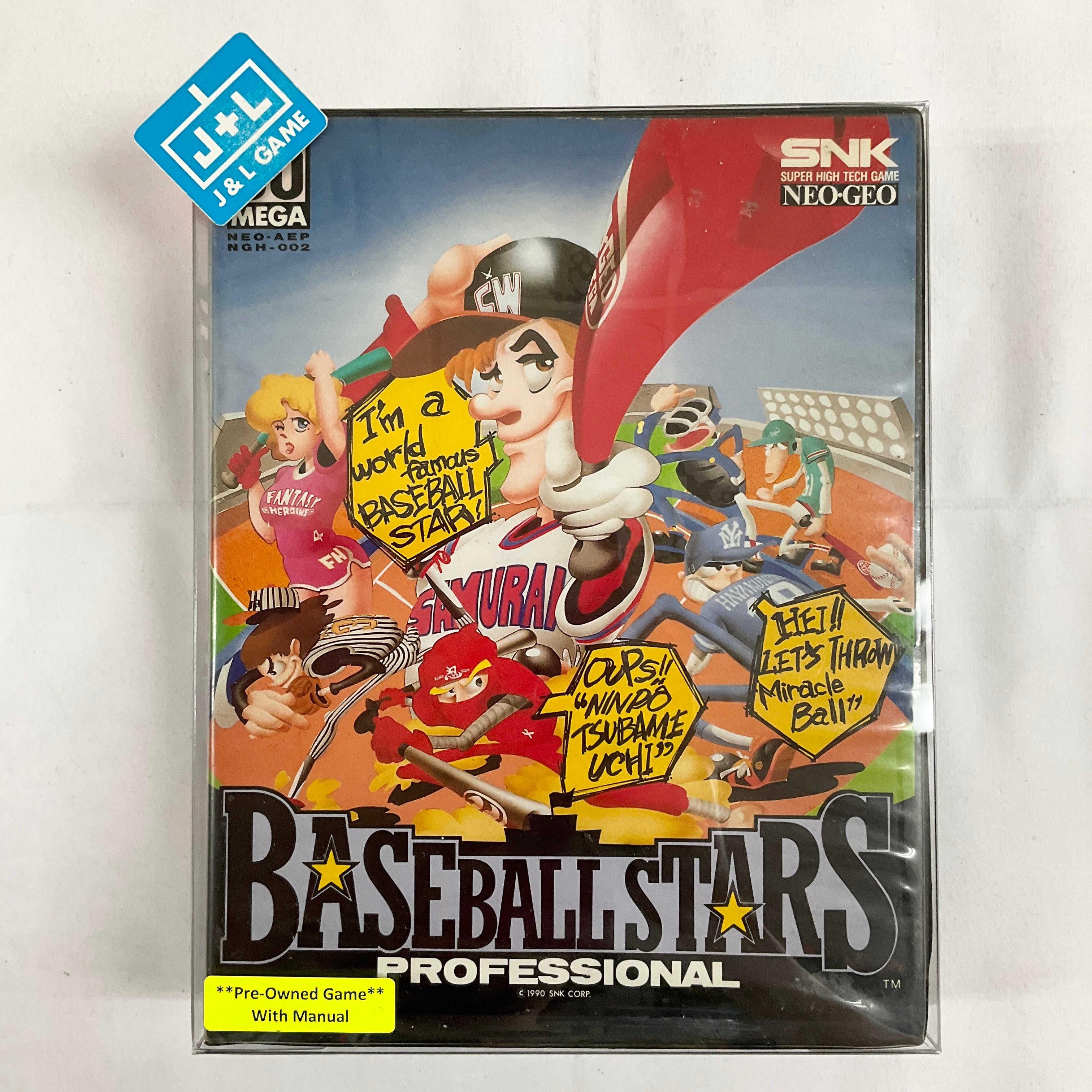 Baseball Stars Professional - (AES) NeoGeo (Japanese Import