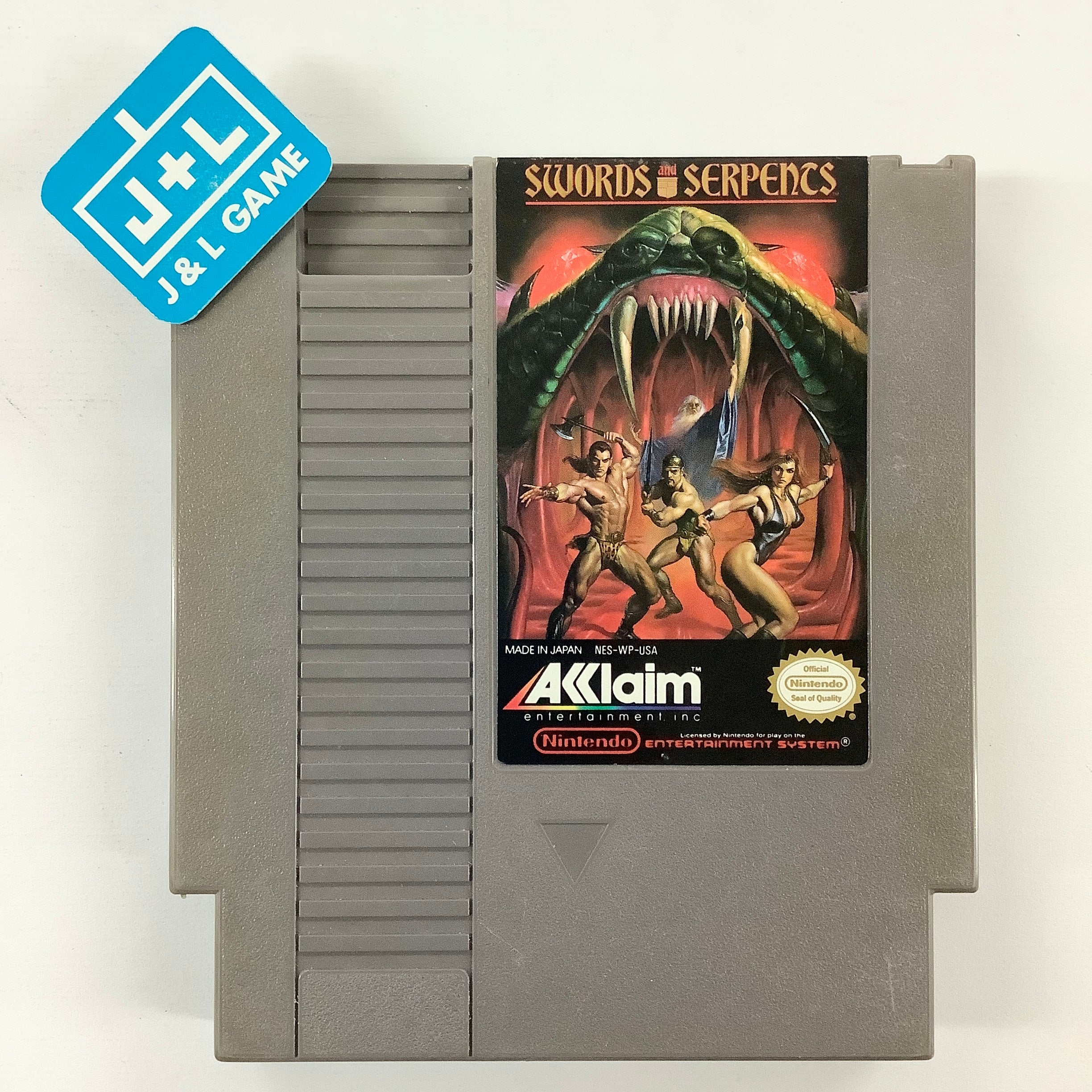 Swords and Serpents - (NES) Nintendo Entertainment System [Pre-Owned] Video Games Acclaim   