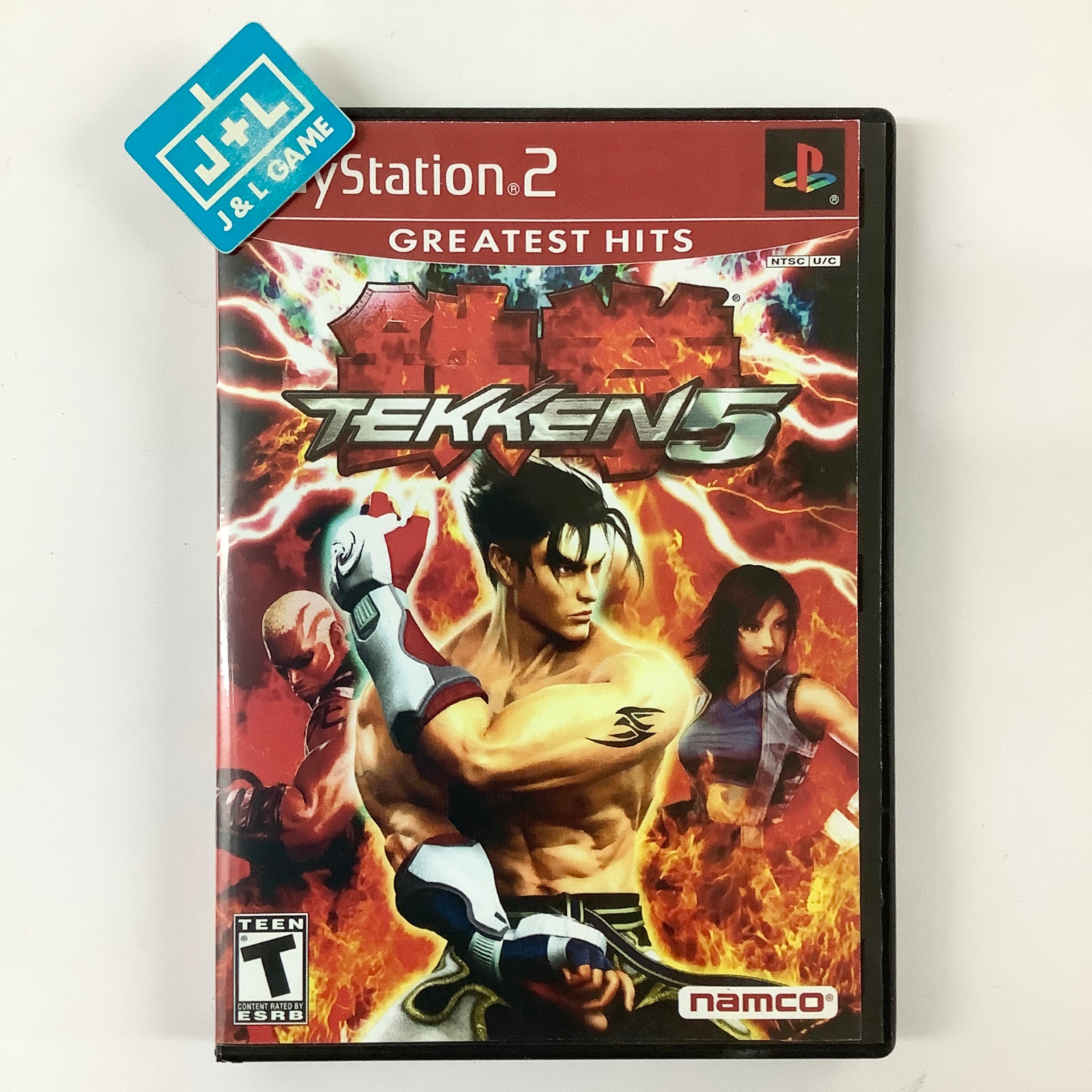 Tekken 5 (Greatest Hits) - (PS2) PlayStation 2 [Pre-Owned] Video Games Namco   