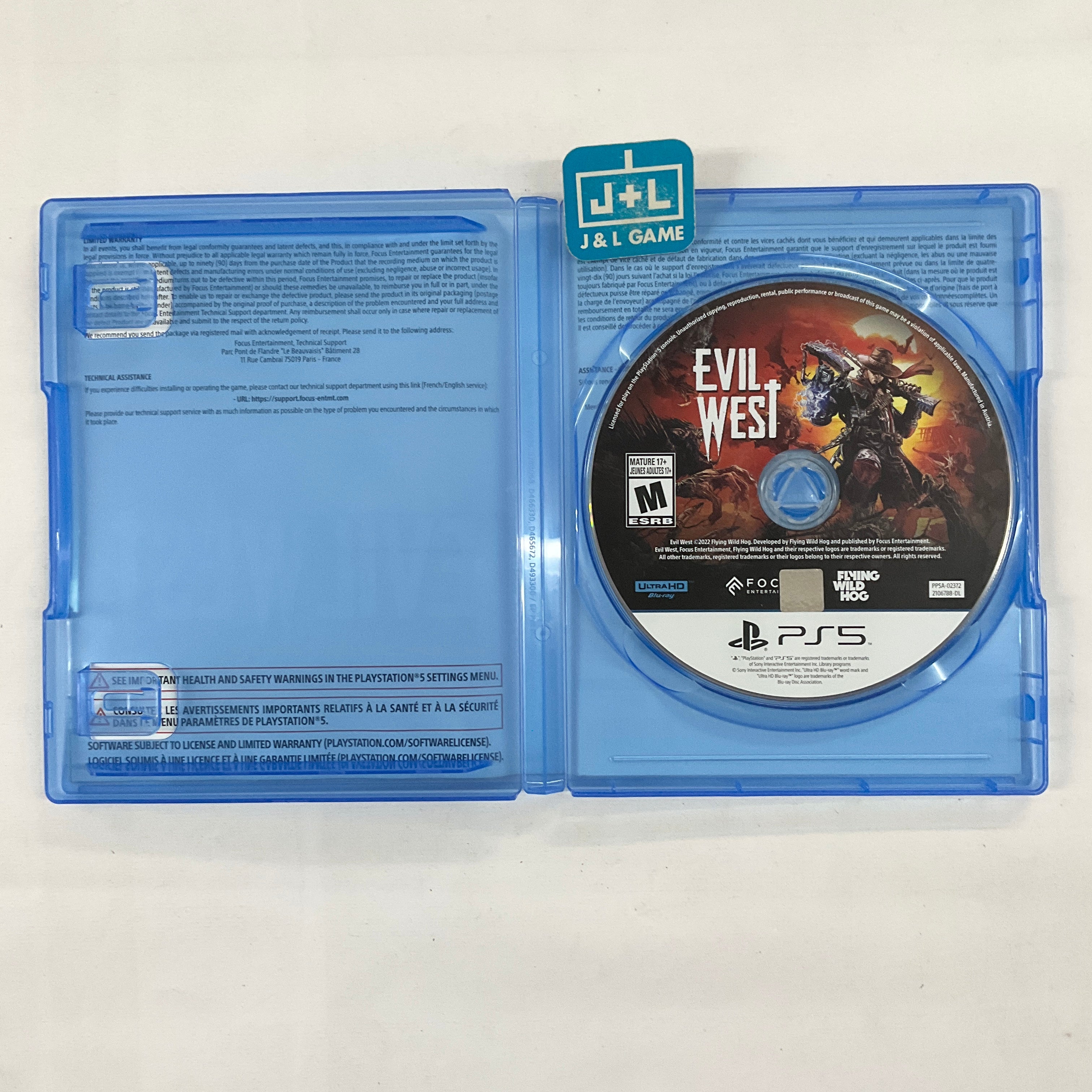 Evil West - (PS5) PlayStation 5 [Pre-Owned] Video Games Focus Home Interactive   