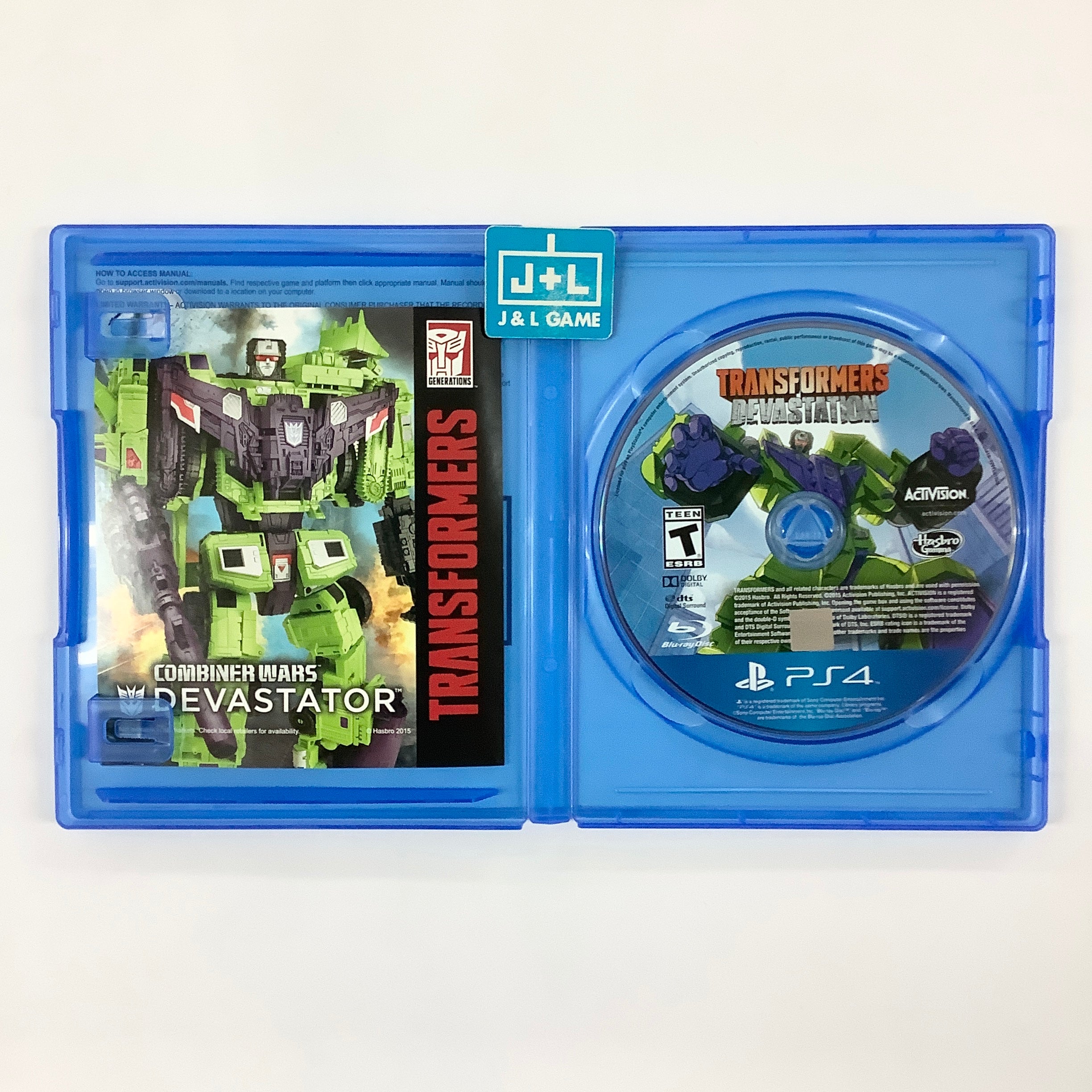 Transformers: Devastation - (PS4) PlayStation 4 [Pre-Owned] Video Games Activision   