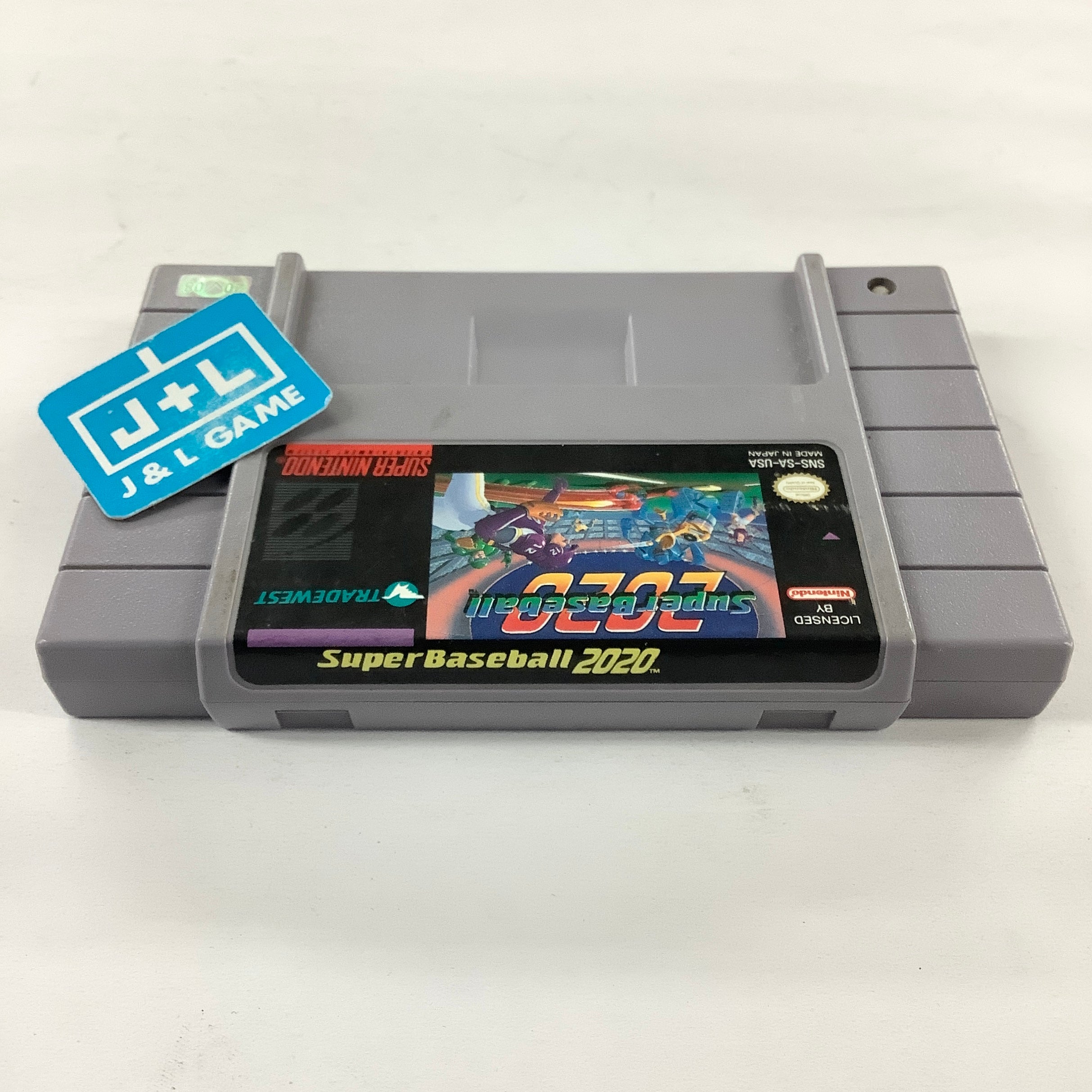 Super Baseball 2020 - (SNES) Super Nintendo [Pre-Owned] Video Games Tradewest   