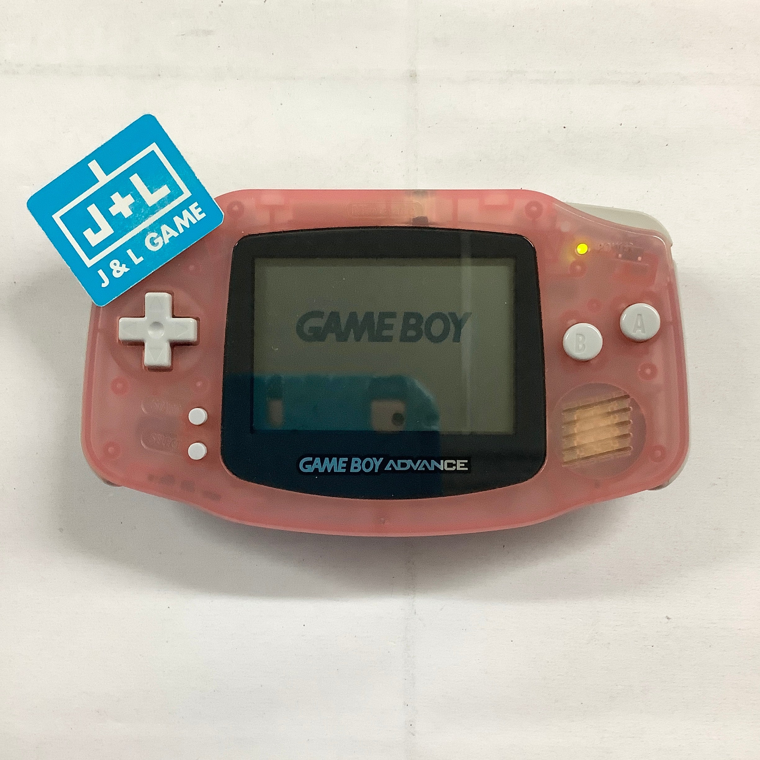 Nintendo Game Boy Advance Console (Clear Pink) - (GBA) Game Boy Advance [Pre-Owned] Consoles Nintendo   