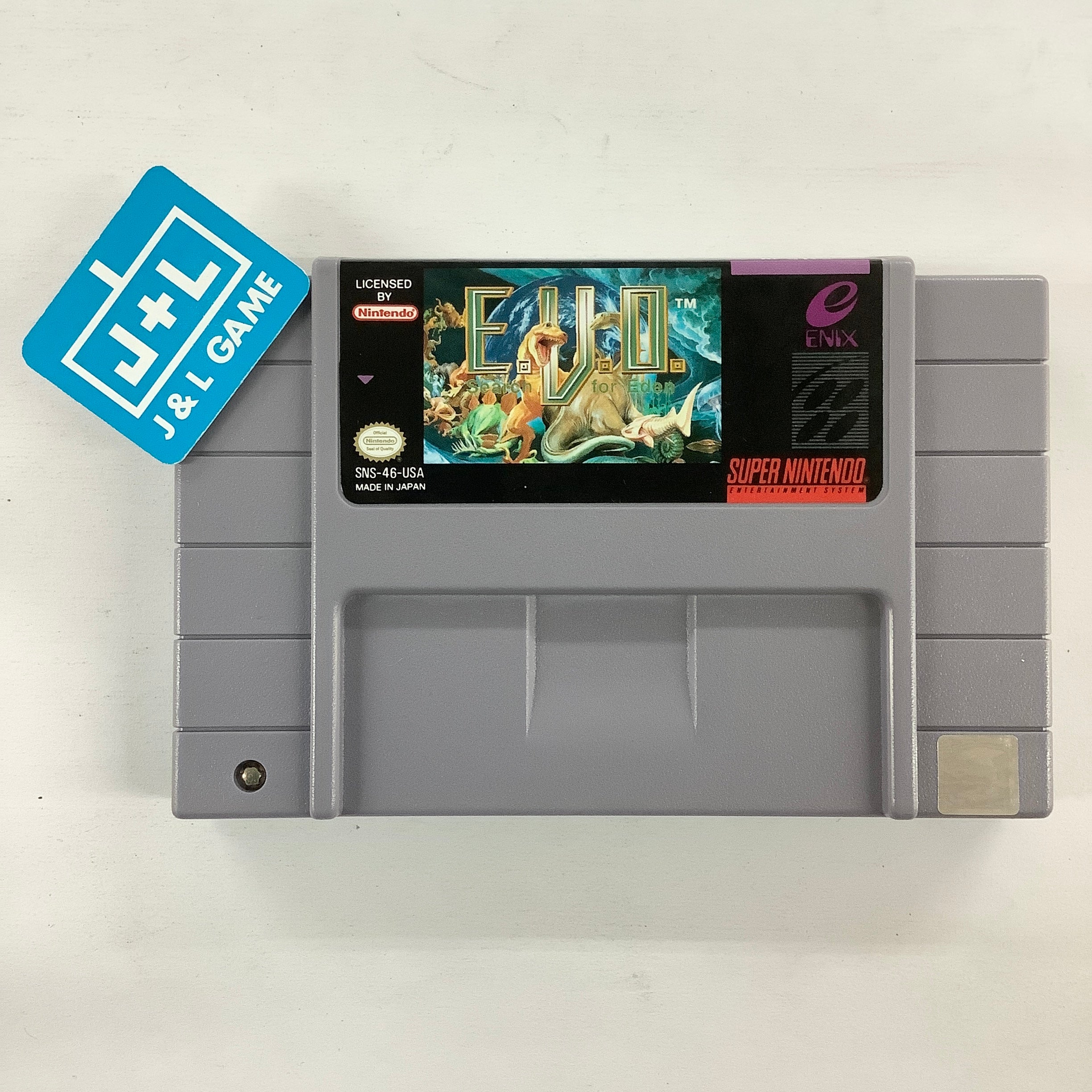 E.V.O.: Search for Eden - (SNES) Super Nintendo [Pre-Owned] Video Games Enix America, Inc.   