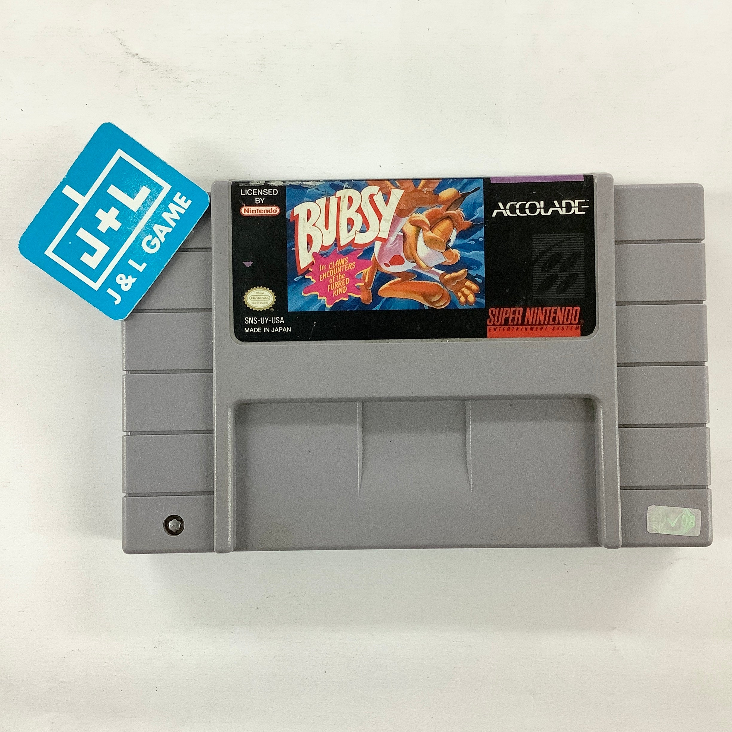 Bubsy in: Claws Encounters of the Furred Kind - (SNES) Super Nintendo [Pre-Owned] Video Games Accolade   