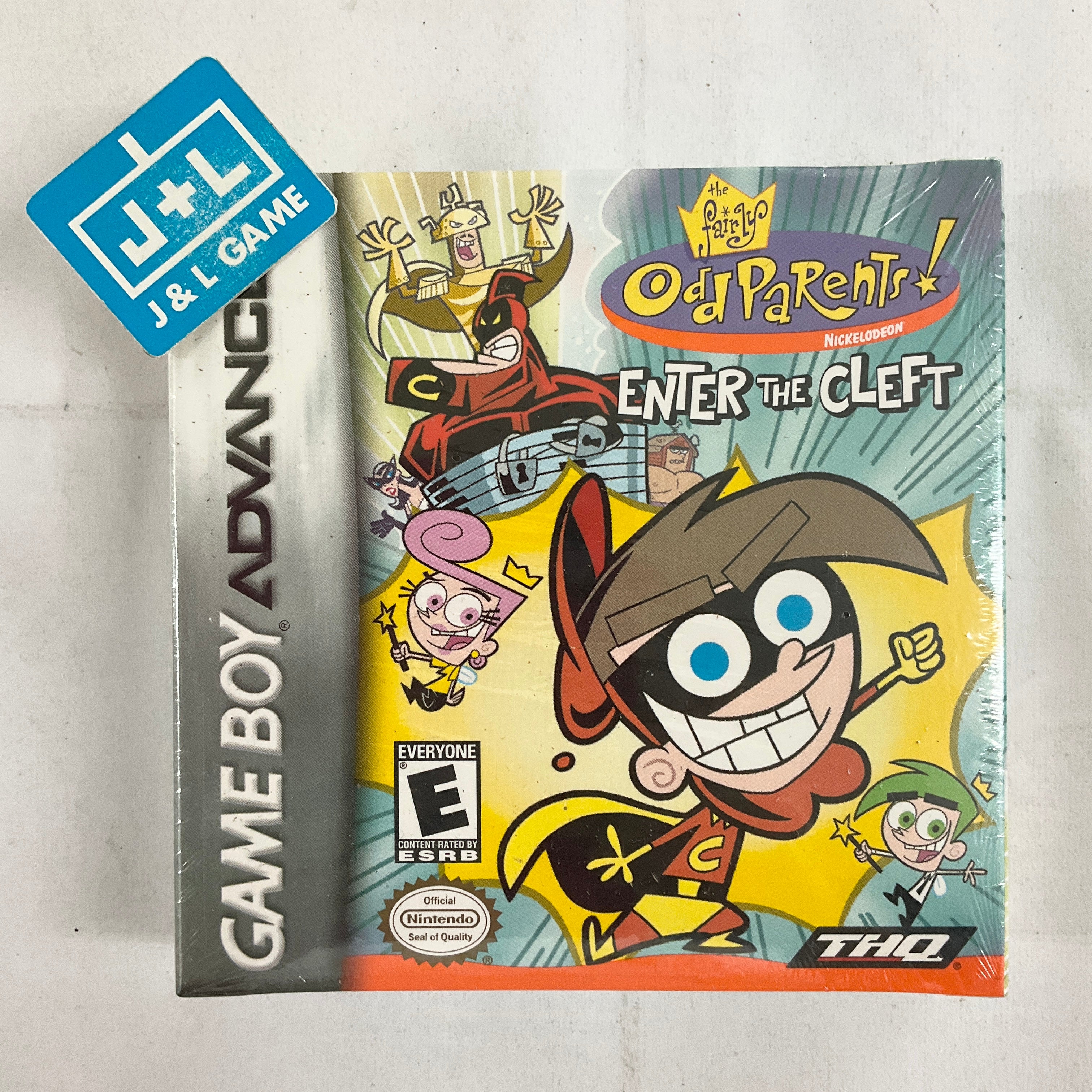 The Fairly OddParents! Enter the Cleft - (GBA) Game Boy Advance Video Games THQ   