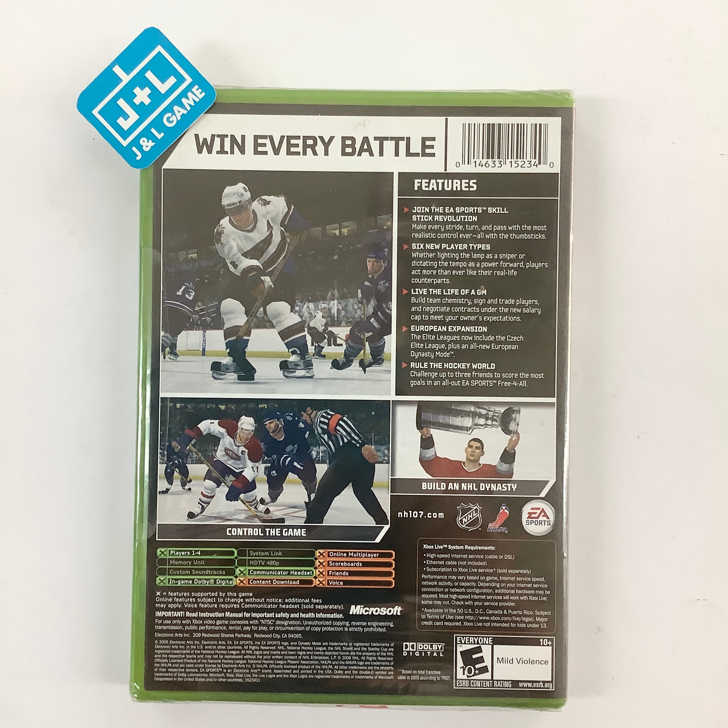 NHL 07 - (XB) Xbox Video Games EA Sports   