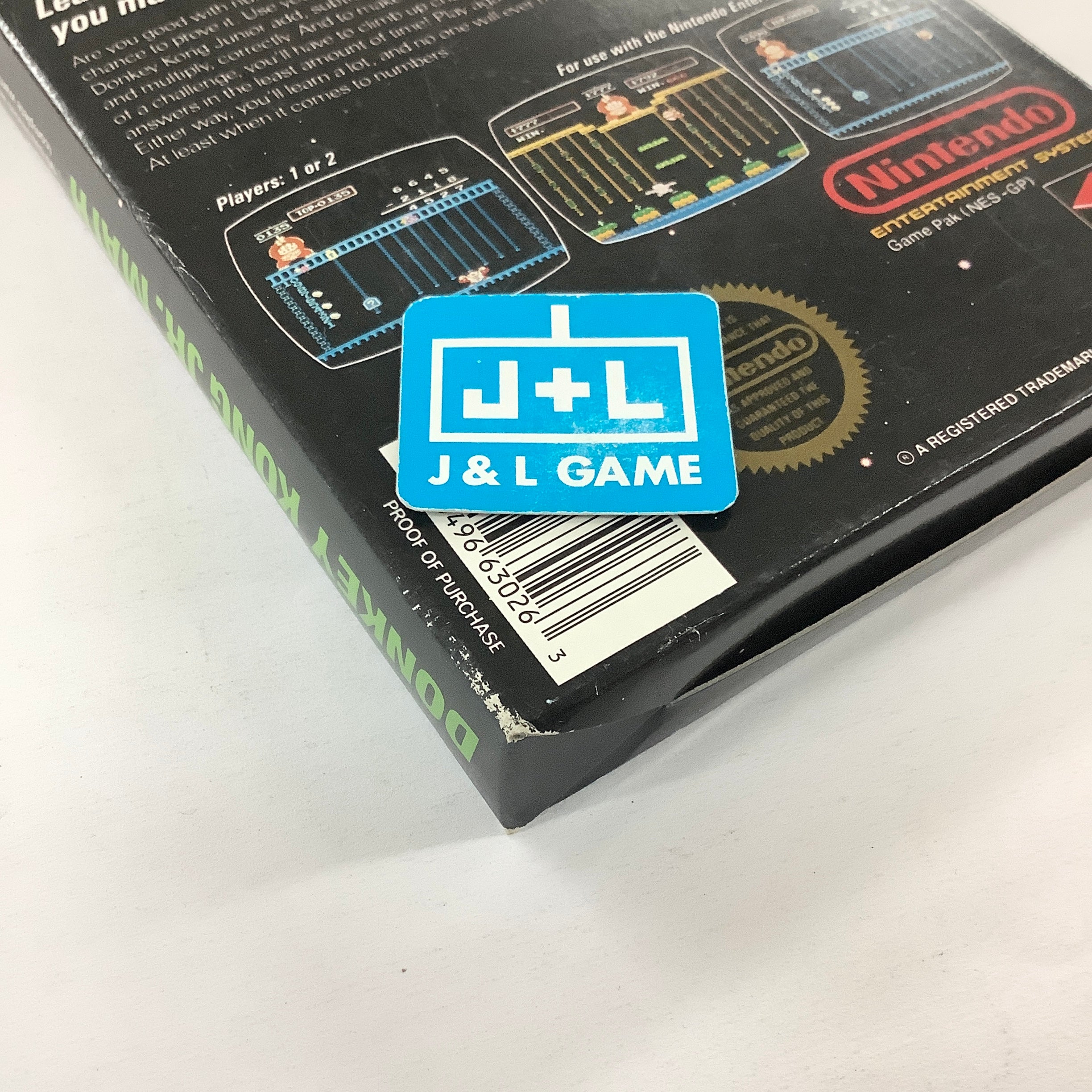 Donkey Kong Jr. Math - (NES) Nintendo Entertainment System [Pre-Owned] Video Games Nintendo   