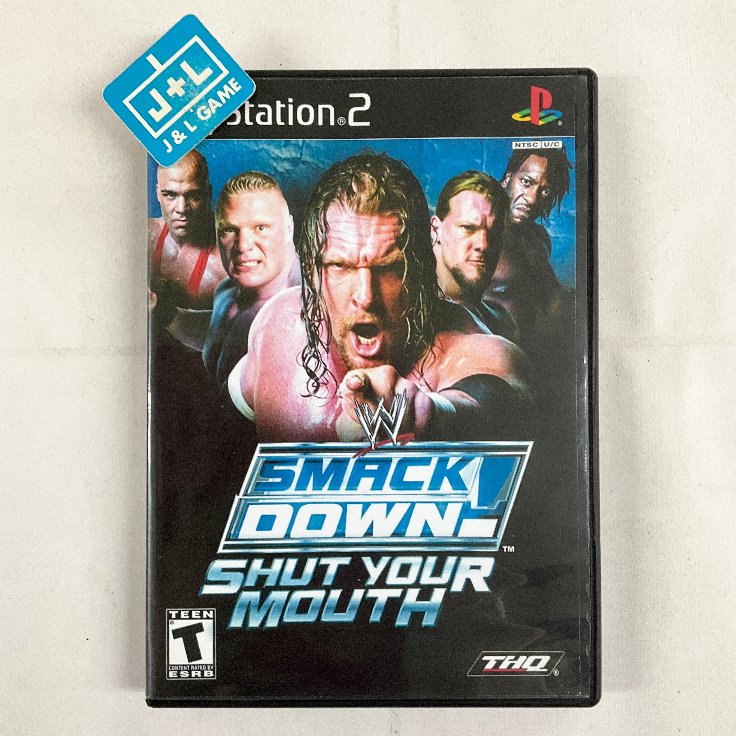 WWE SmackDown! Shut Your Mouth - (PS2) PlayStation 2 [Pre-Owned] Video Games THQ   