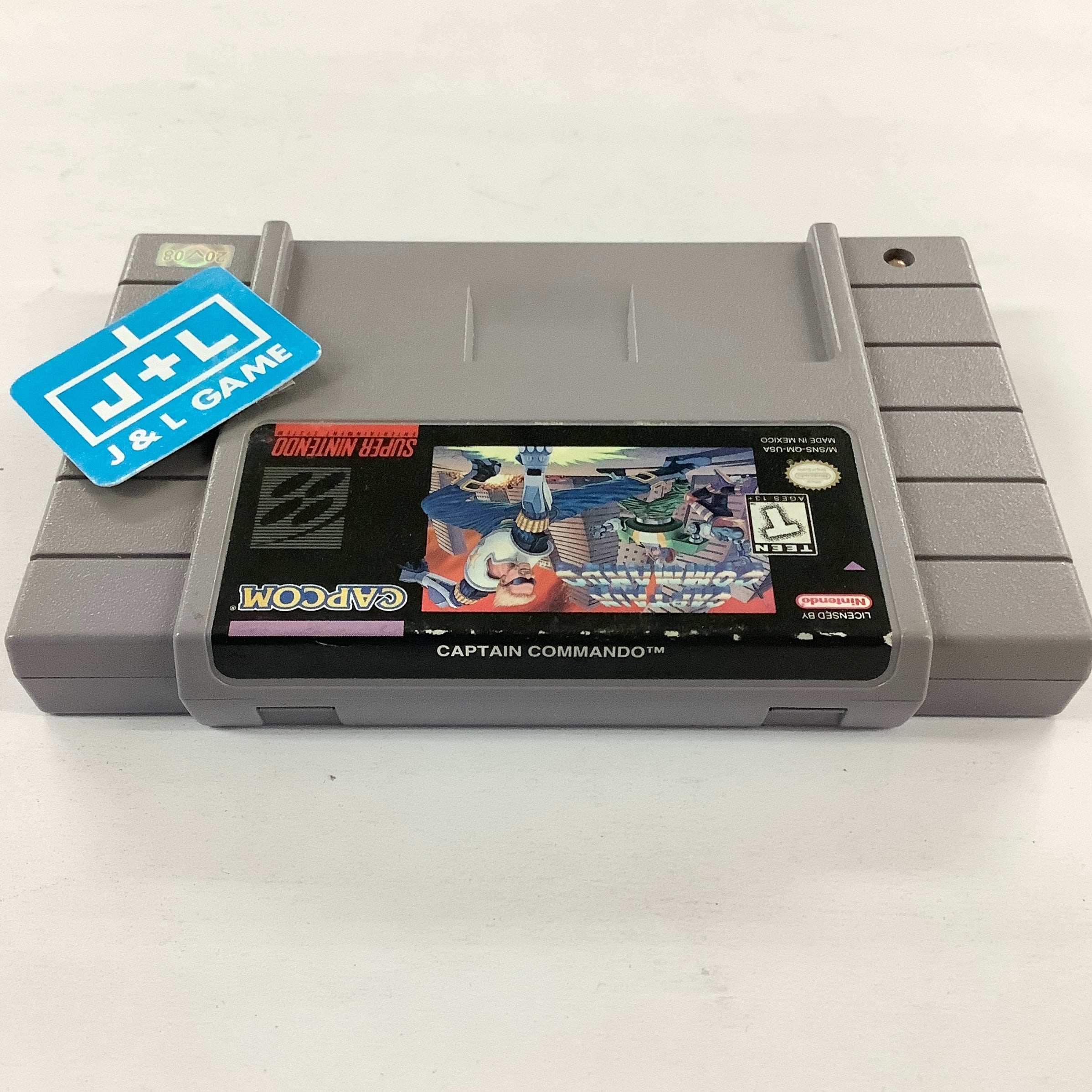 Captain Commando - (SNES) Super Nintendo [Pre-Owned] Video Games Capcom   