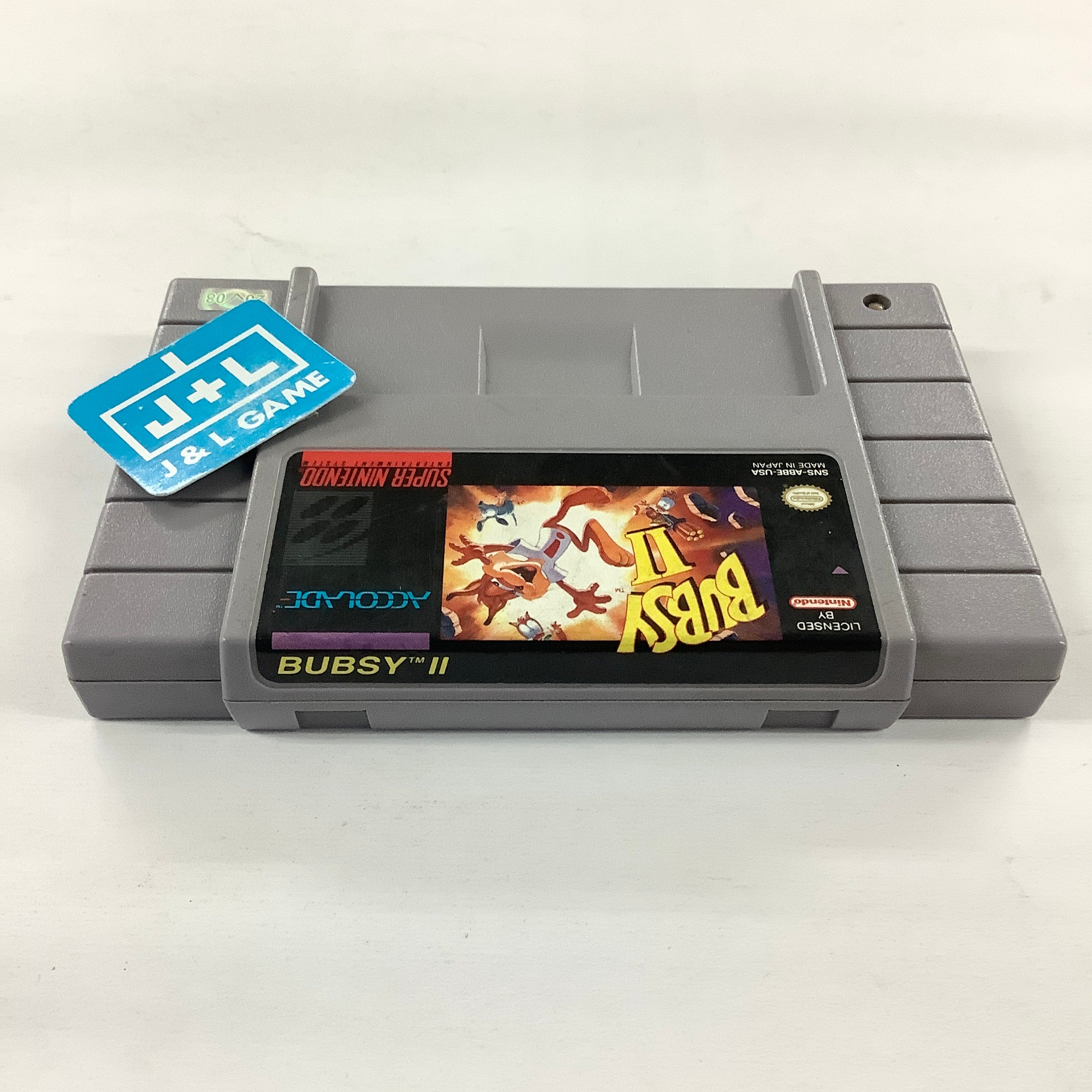 Bubsy II - (SNES) Super Nintendo [Pre-Owned] Video Games Accolade   