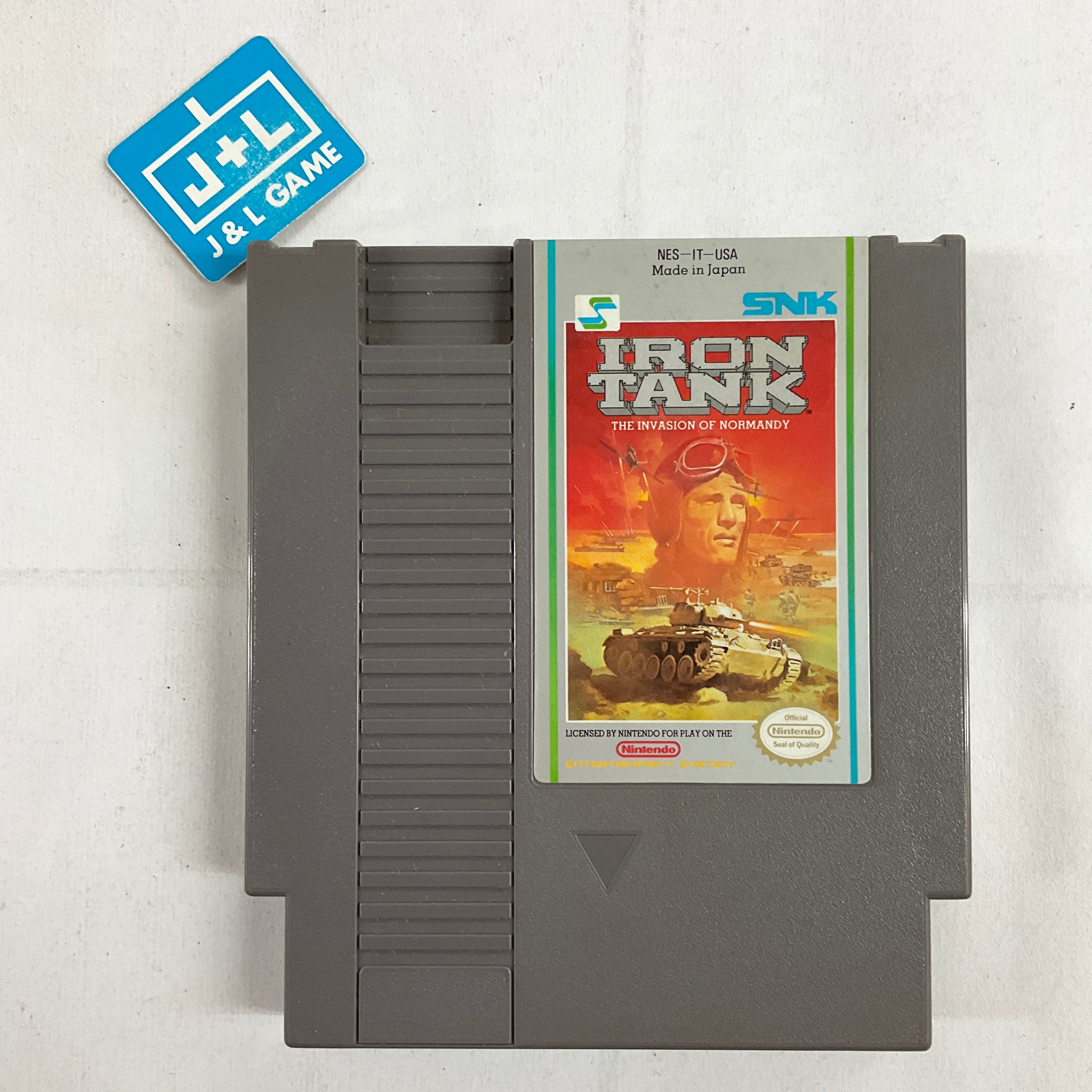 Iron Tank: The Invasion of Normandy - (NES) Nintendo Entertainment System [Pre-Owned] Video Games SNK   