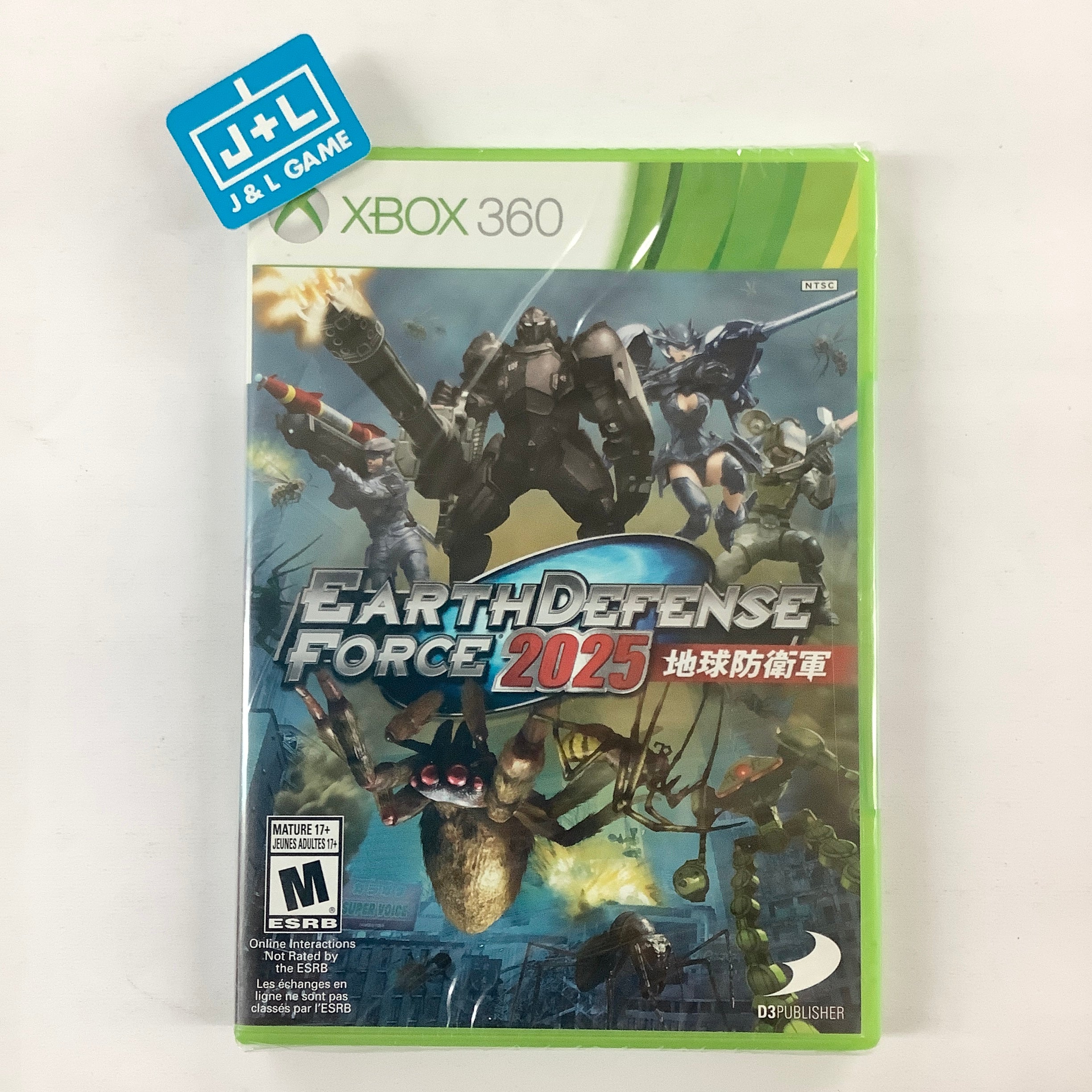 Earth Defense Force 2025 - Xbox 360 Video Games D3 Publisher   