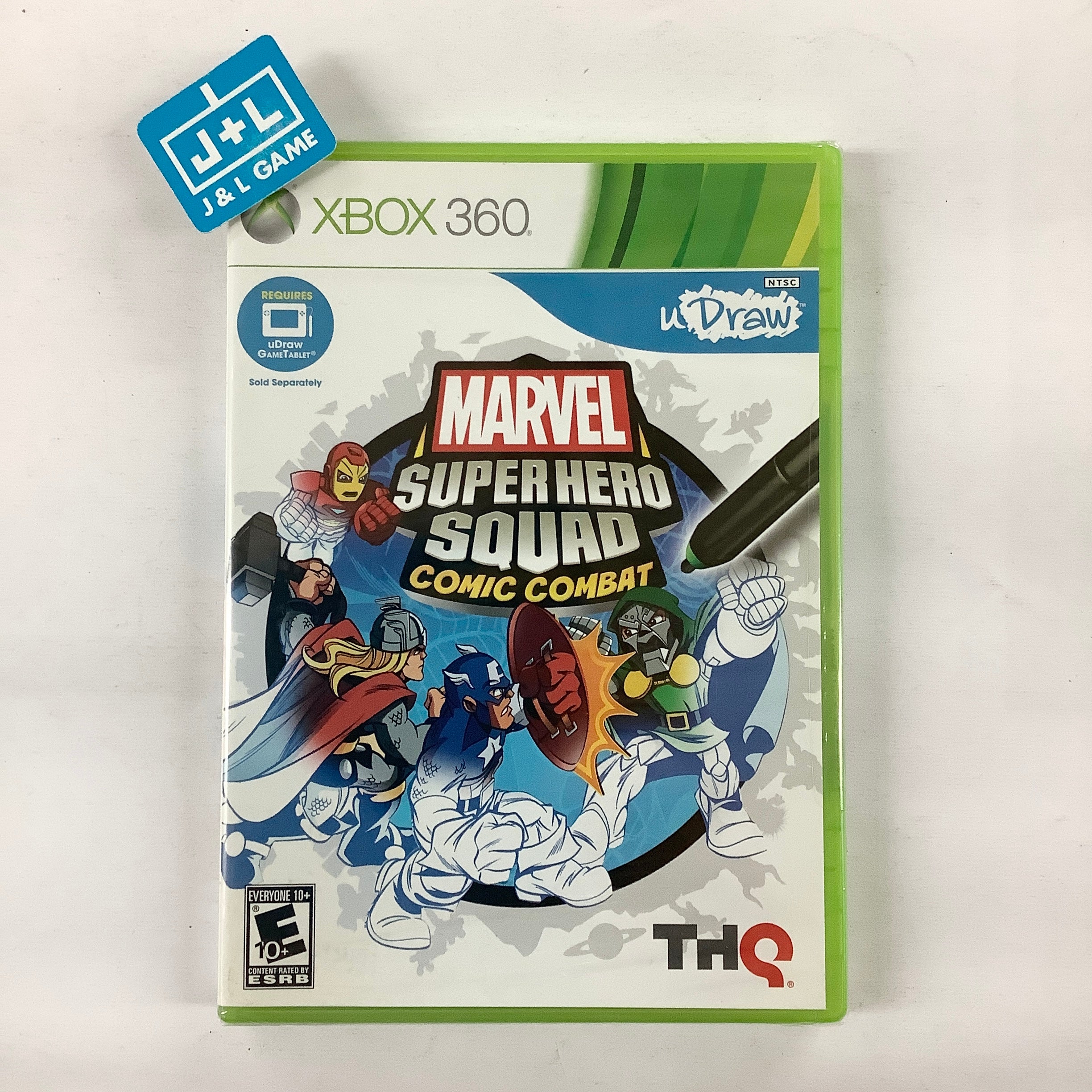 uDraw Marvel Super Hero Squad: Comic Combat - Xbox 360 Video Games THQ   