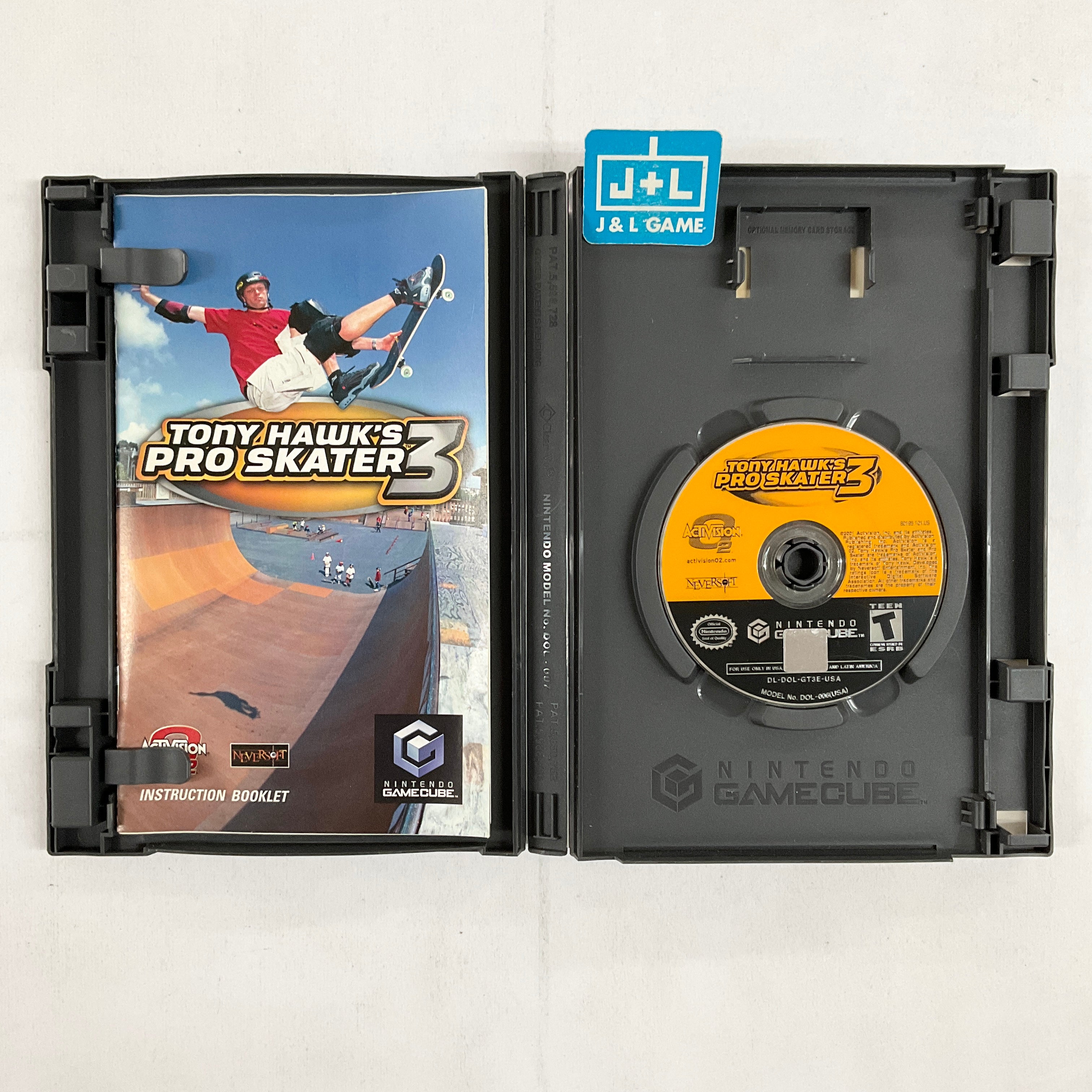 Tony Hawk's Pro Skater 3 - (GC) GameCube [Pre-Owned] Video Games ACTIVISION   