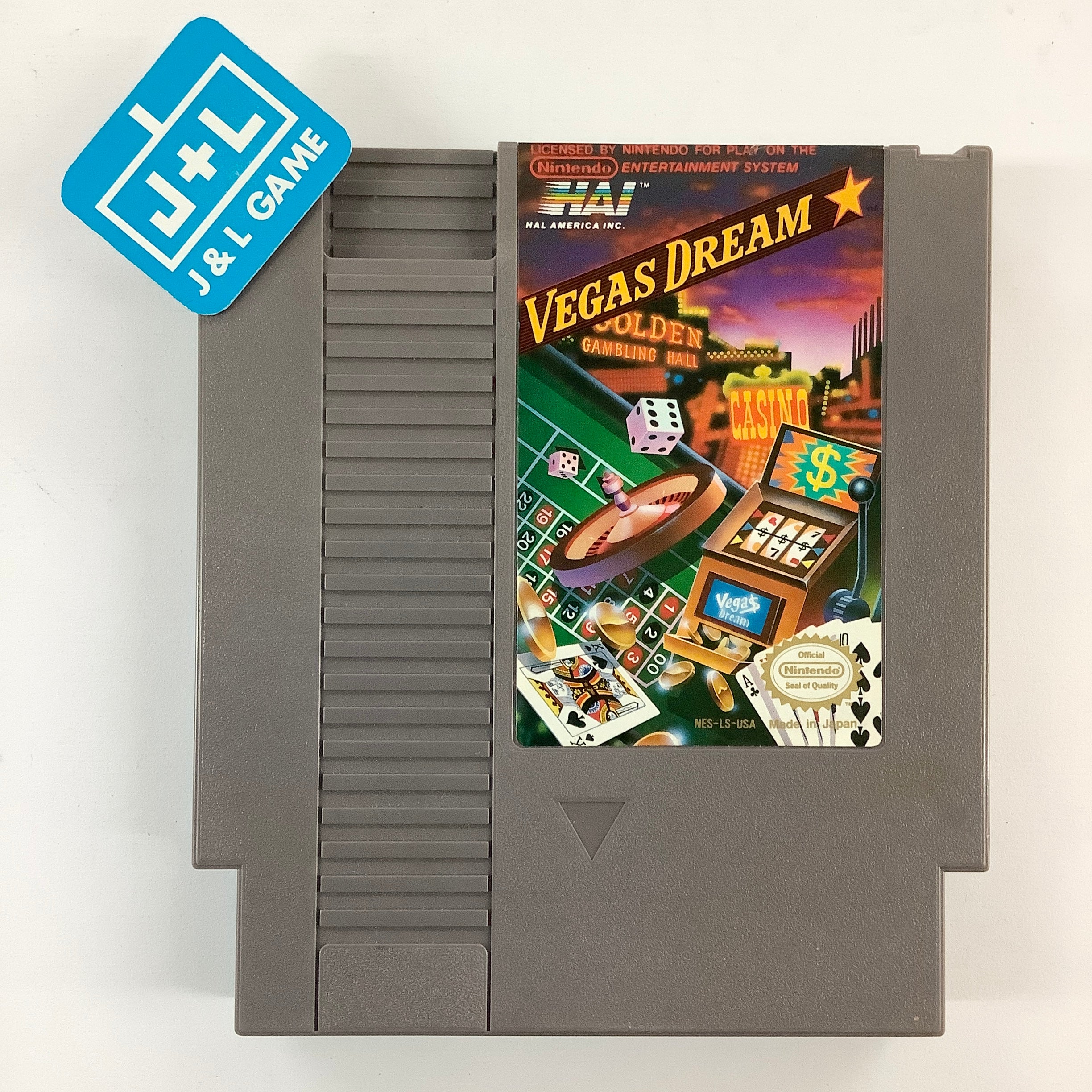 Vegas Dream - (NES) Nintendo Entertainment System [Pre-Owned] Video Games HAL Labs   