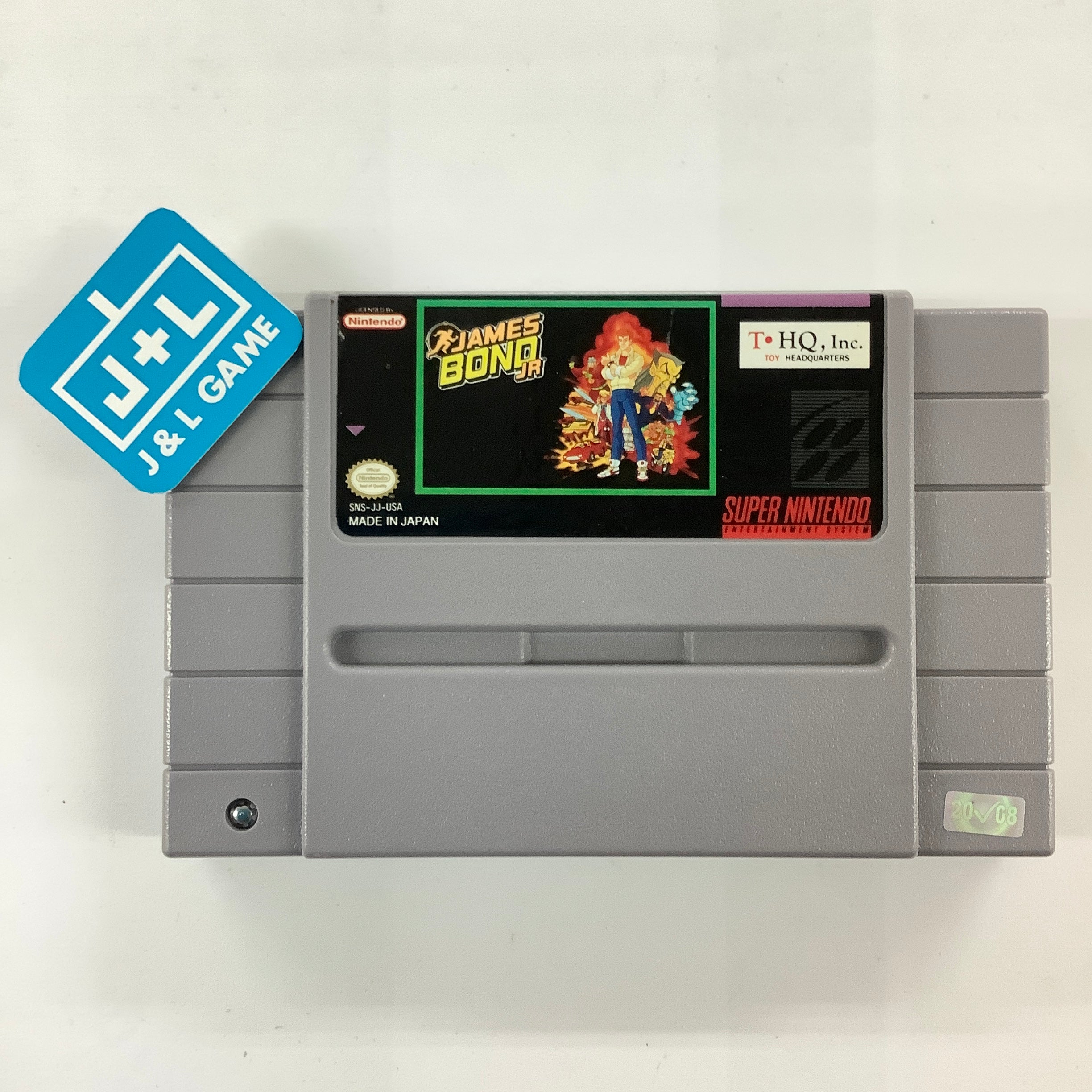 James Bond Jr. - (SNES) Super Nintendo [Pre-Owned] Video Games THQ   