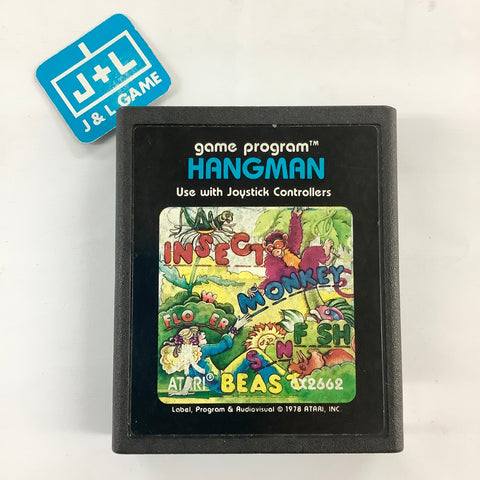Hangman - Atari 2600 [Pre-Owned] Video Games Atari Inc.   