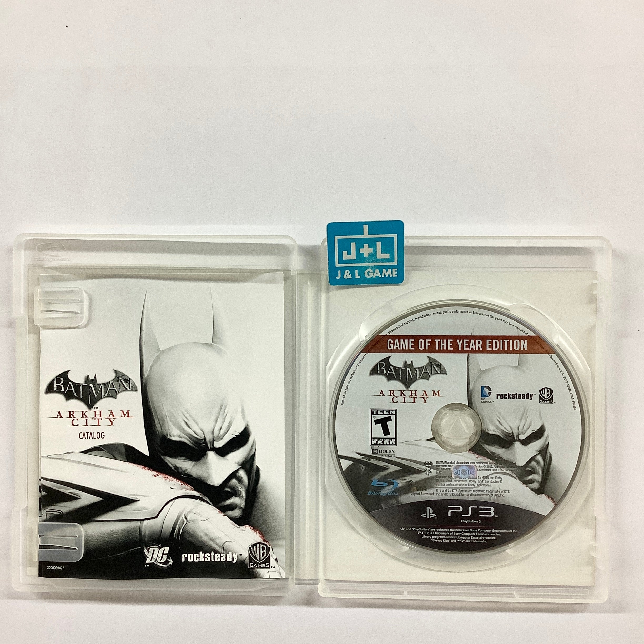 Batman: Arkham City - Game of the Year Edition - (PS3) PlayStation 3 [Pre-Owned] Video Games Warner Bros. Interactive Entertainment   