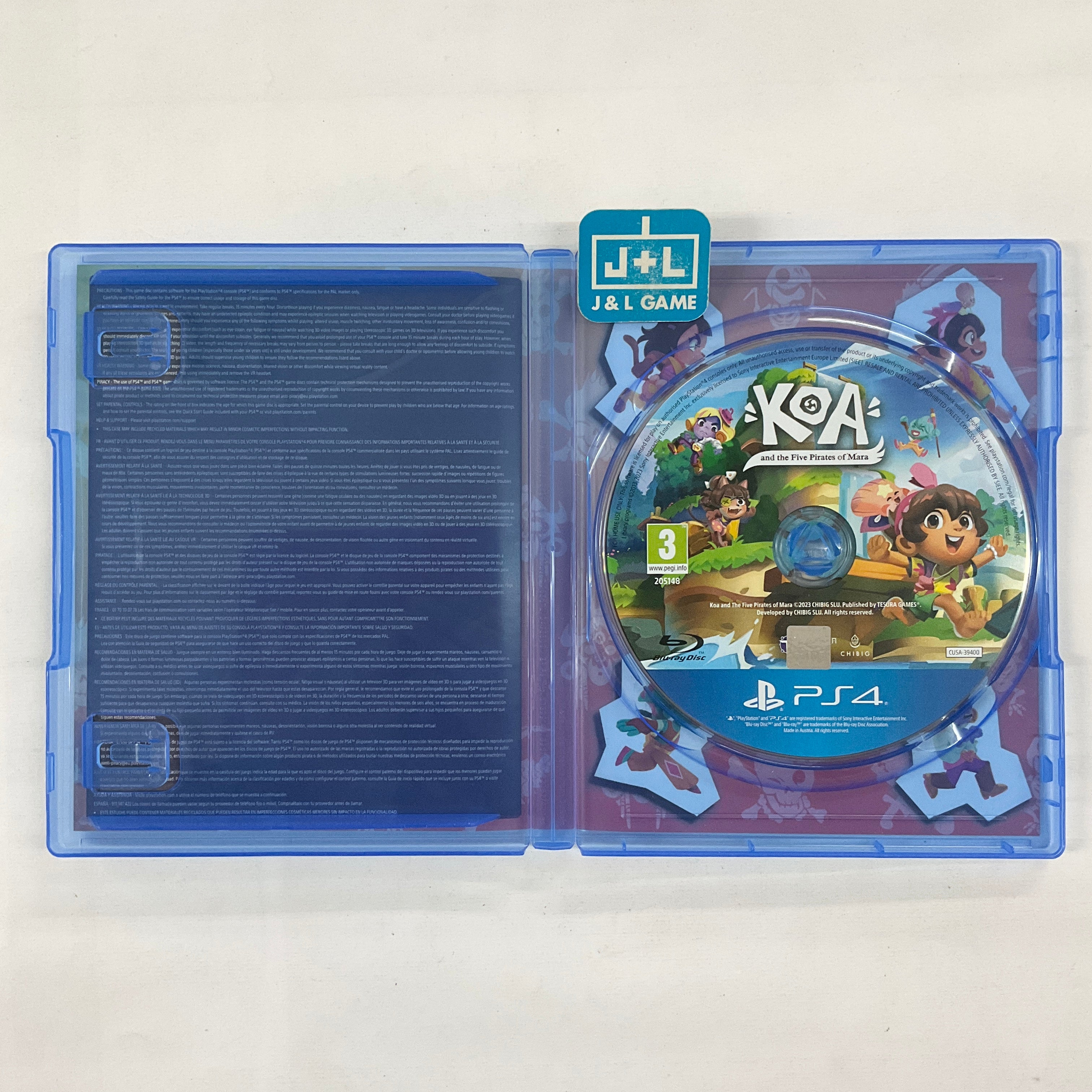 Koa and the Five Pirates of Mara - (PS4) PlayStation 4 [Pre-Owned] (European Import) Video Games Tesura Games   
