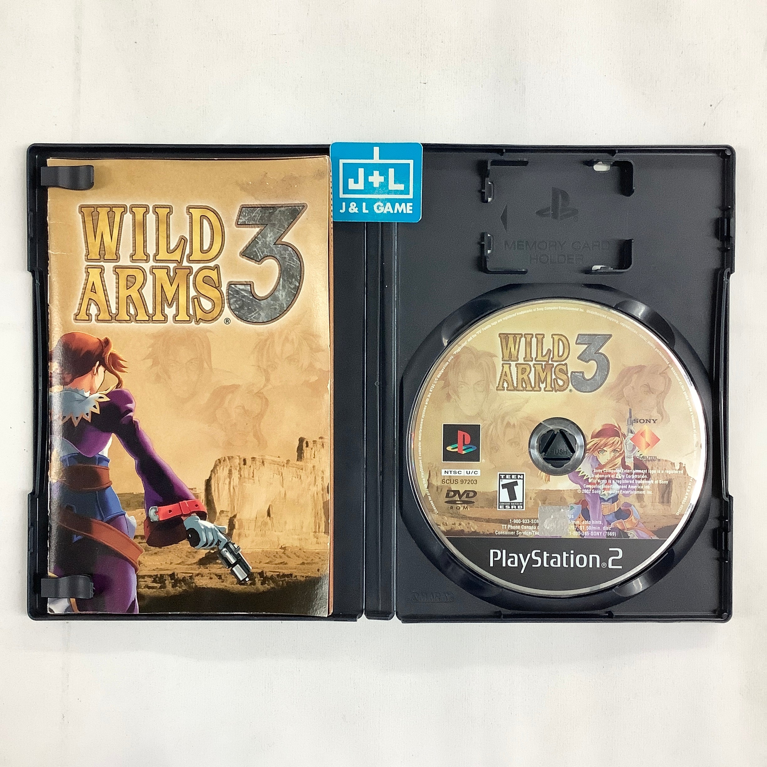 Wild Arms 3 - (PS2) PlayStation 2 [Pre-Owned] Video Games SCEA   