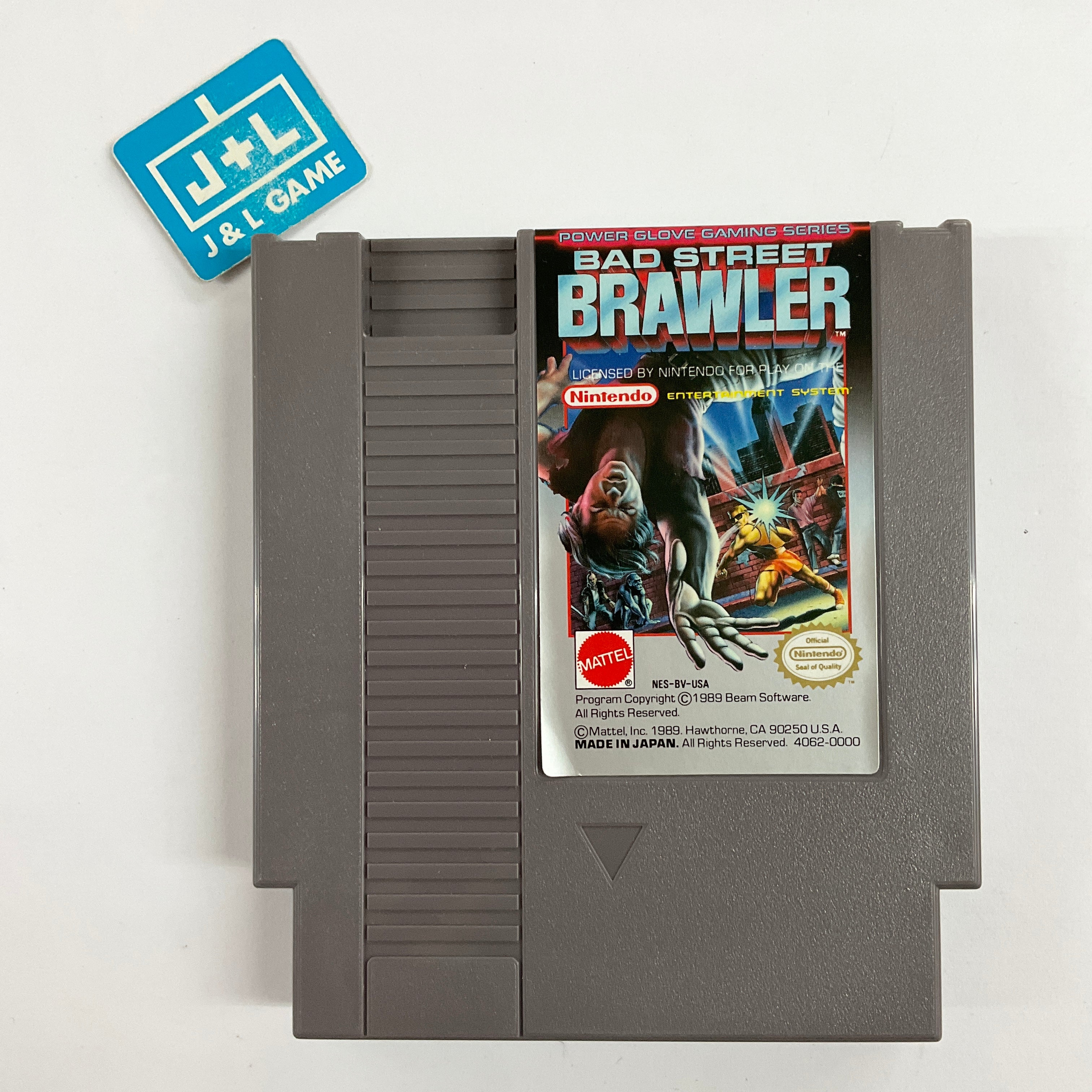 Bad Street Brawler - (NES) Nintendo Entertainment System [Pre-Owned] Video Games Mattel   