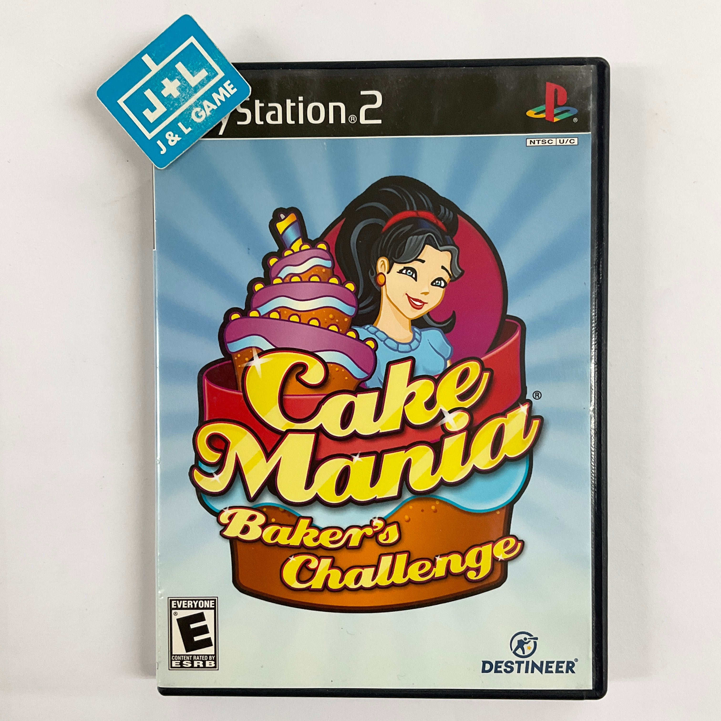 Cake Mania: Baker's Challenge - (PS2) PlayStation 2 [Pre-Owned] Video Games Destineer   