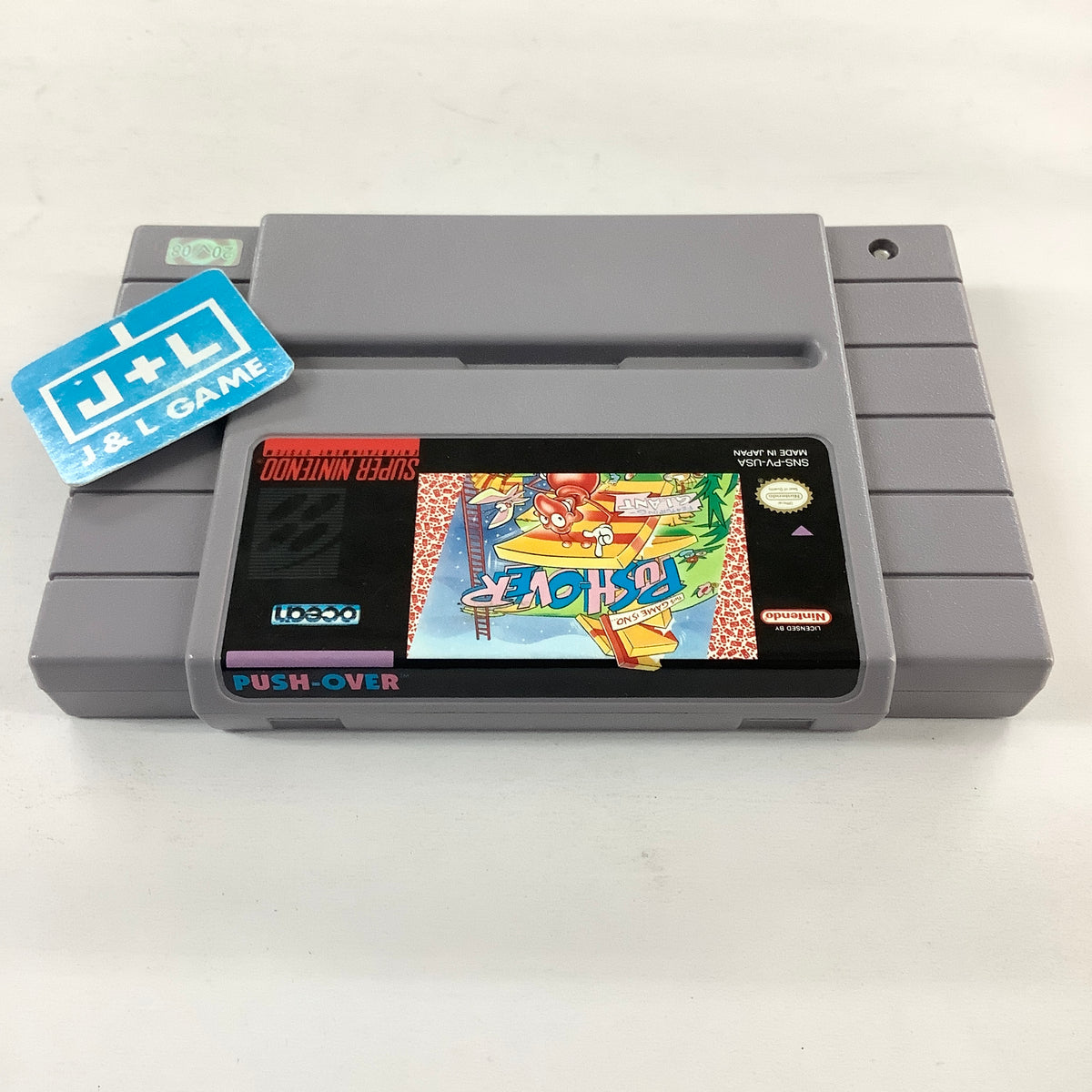 Push-Over - (SNES) Super Nintendo [Pre-Owned] | J&L Game