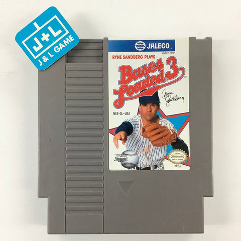 Bases Loaded 3 - (NES) Nintendo Entertainment System [Pre-Owned] Video Games Jaleco Entertainment   