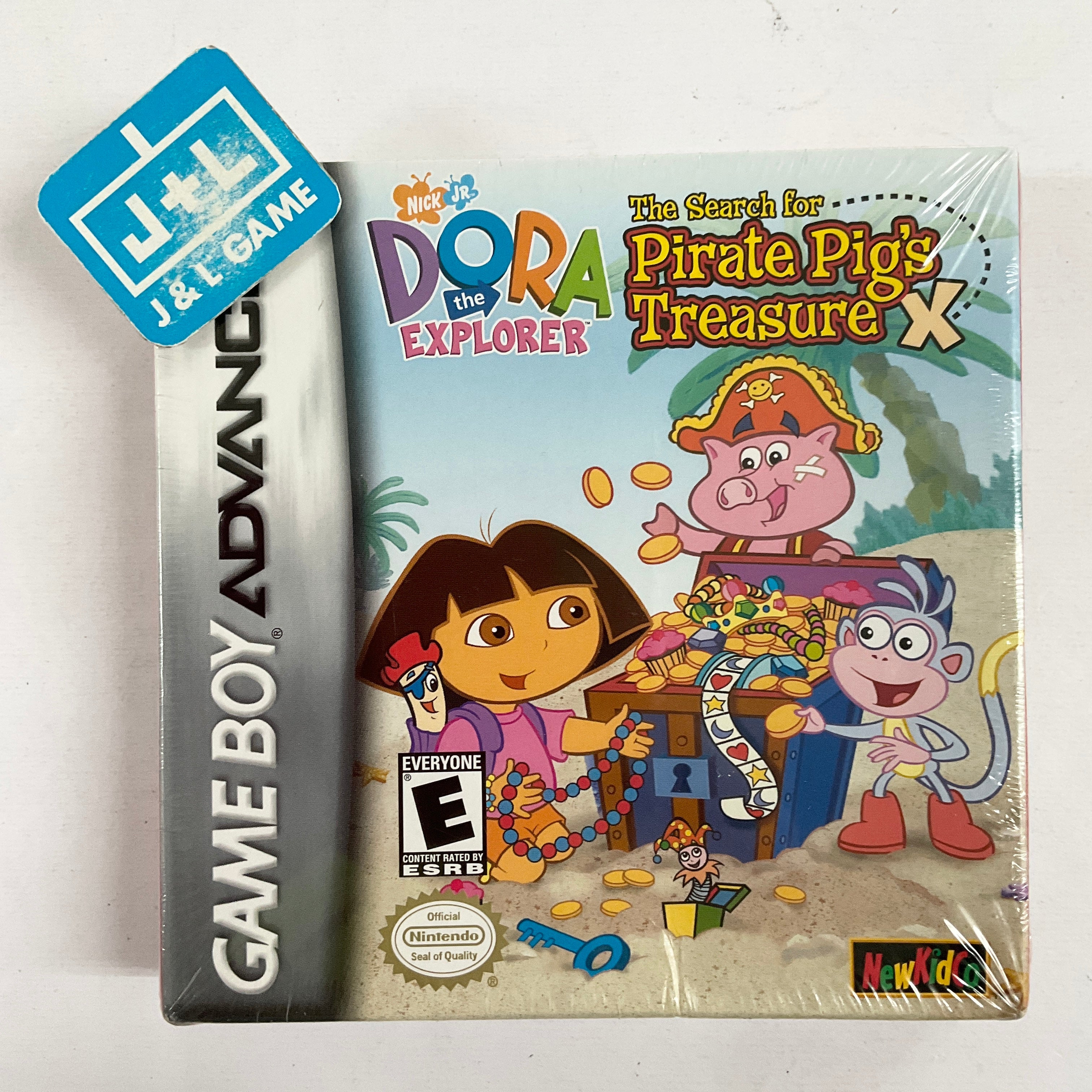 Dora the Explorer: The Search for Pirate Pig's Treasure - (GBA) Game Boy Advance Video Games NewKidCo   