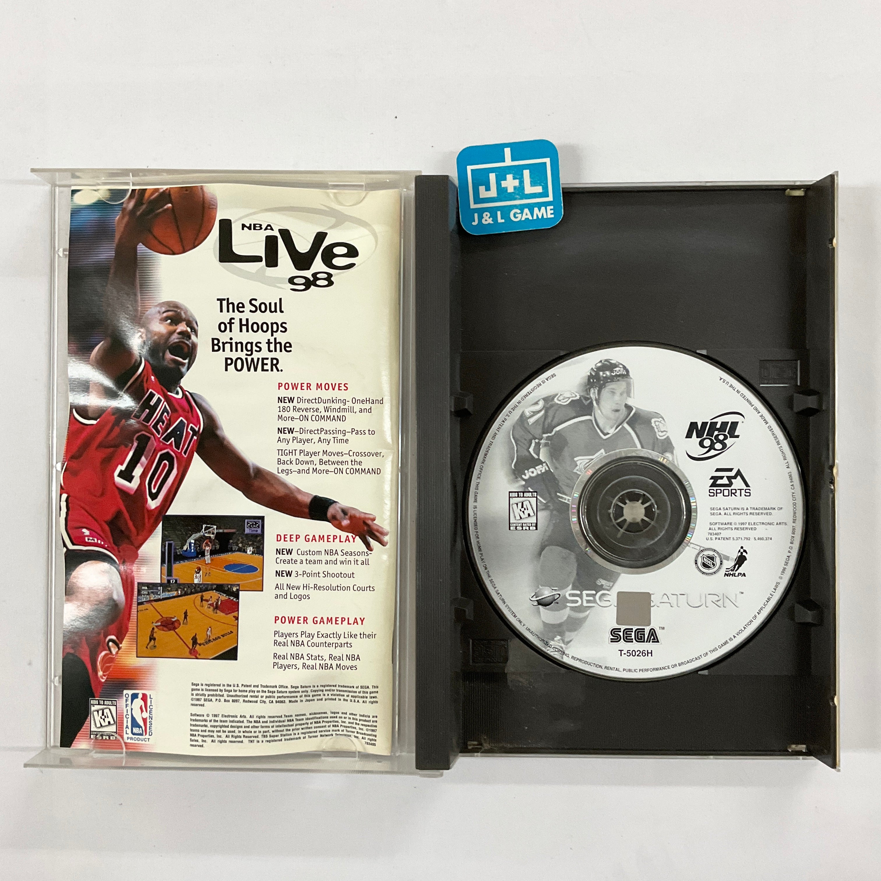 NHL 98 - (SS) SEGA Saturn [Pre-Owned] | J&L Game