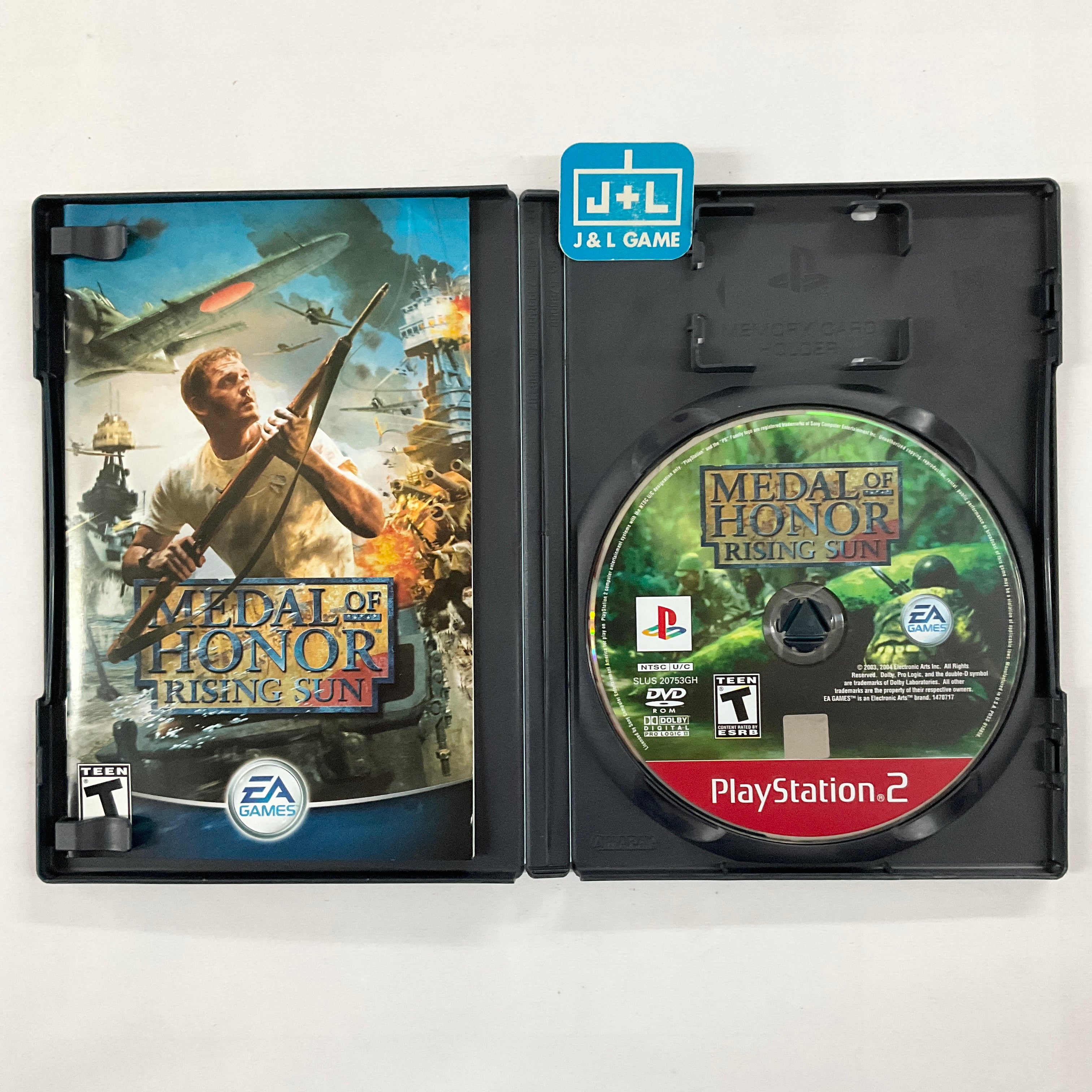 Medal of Honor: Rising Sun (Greatest Hits) - (PS2) PlayStation 2 [Pre-Owned] Video Games EA Games   