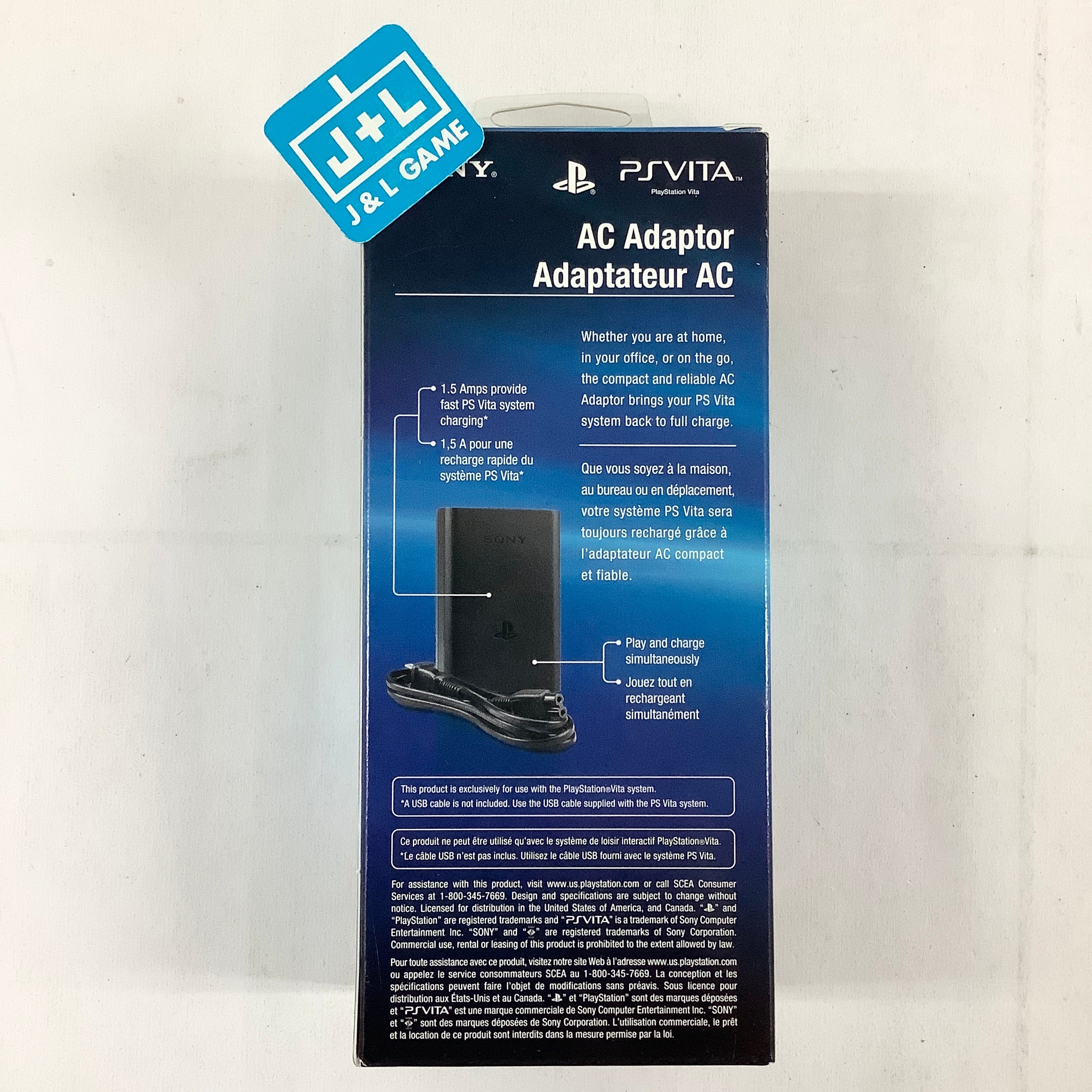 Sony PlayStation Vita 1000 AC Adapter - (PSV) PlayStation Vita Accessories Sony   