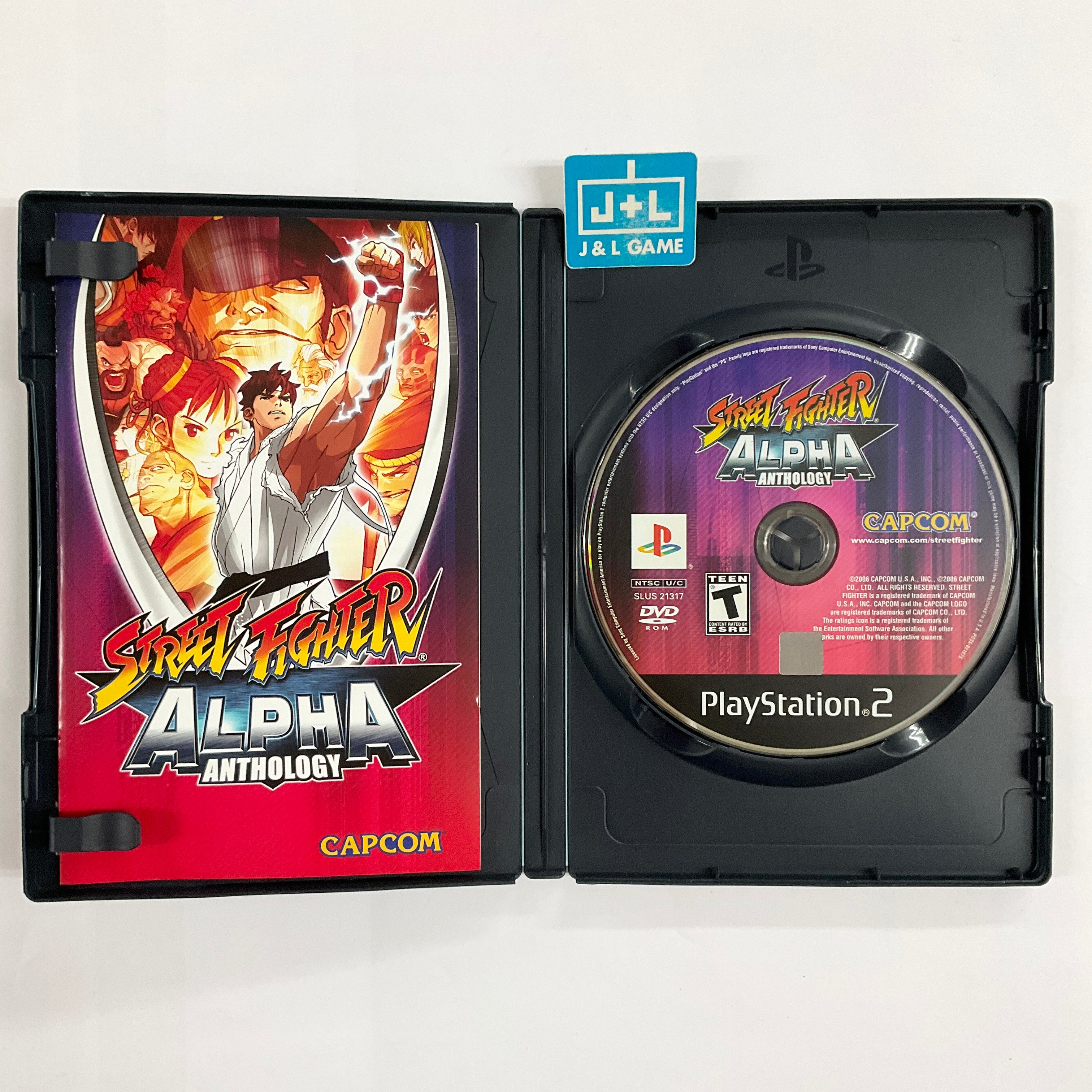 Street Fighter Alpha Anthology  - (PS2) PlayStation 2 [Pre-Owned] Video Games Capcom   