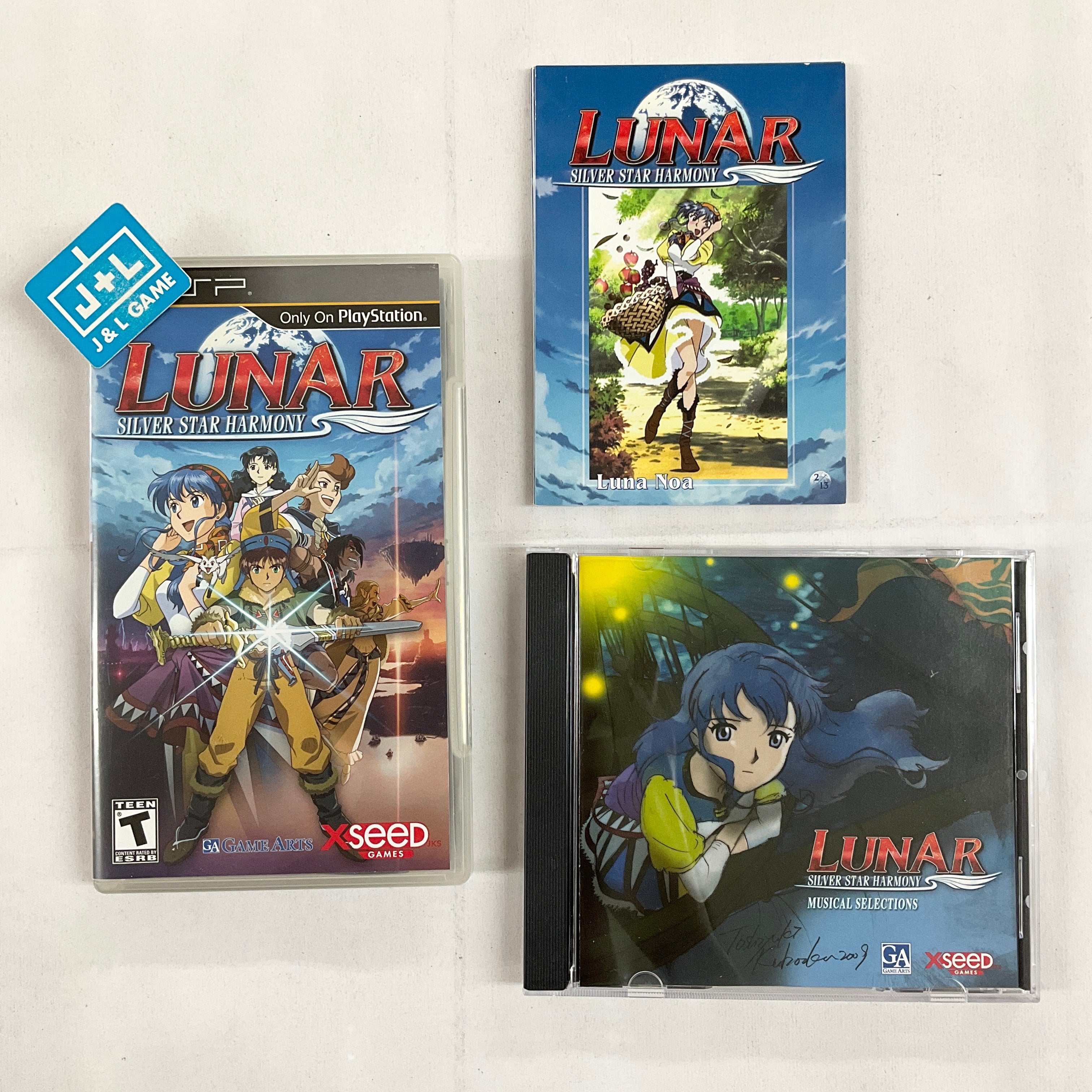 Lunar: Silver Star Harmony (Premium Edition) - Sony PSP [Pre-Owned] Video Games XSEED Games   