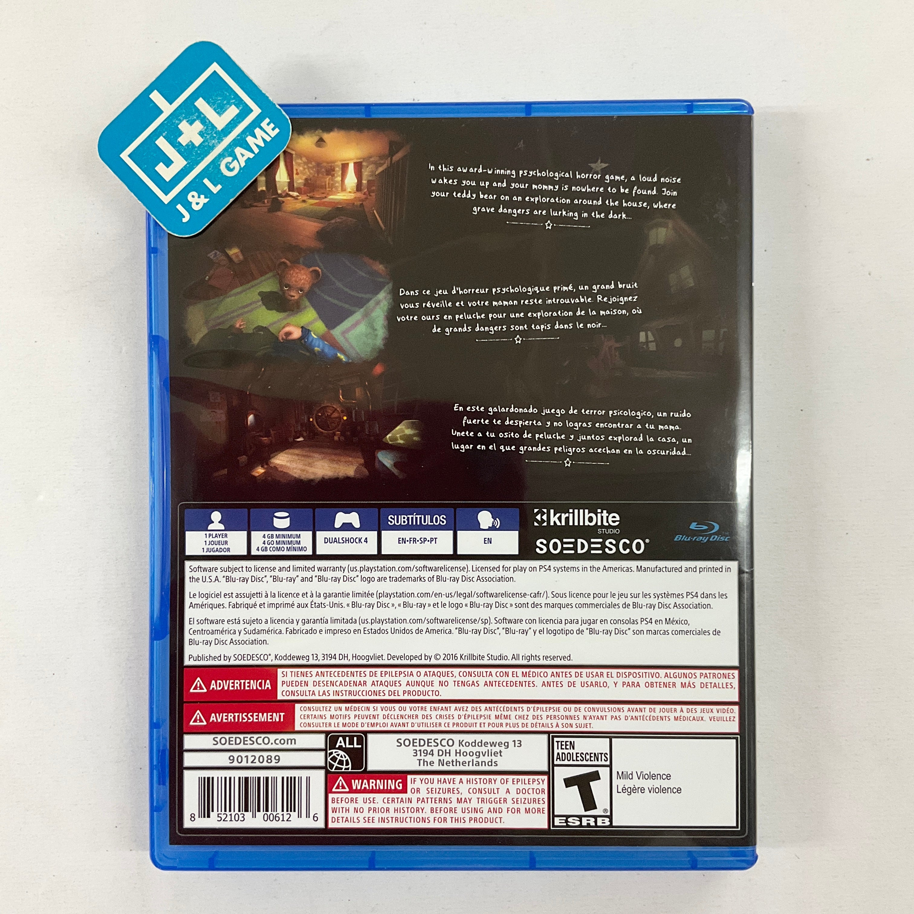 Among the Sleep: Enhanced Edition - (PS4) PlayStation 4 [Pre-Owned] Video Games Soedesco   